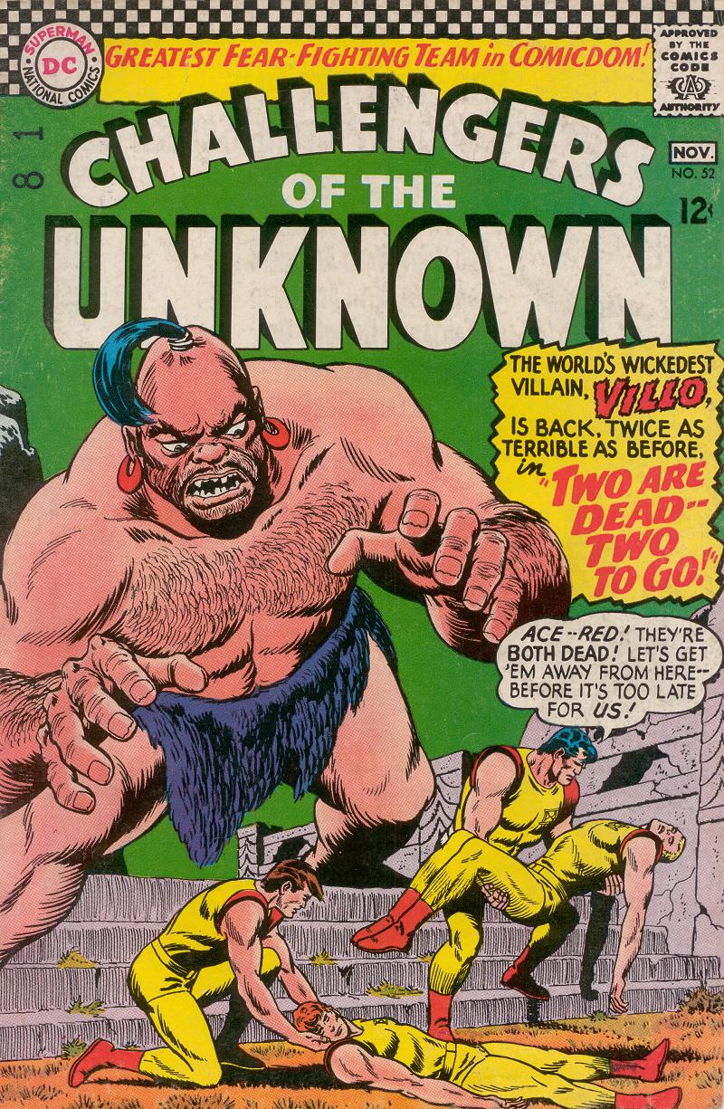 Read online Challengers of the Unknown (1958) comic -  Issue #52 - 1