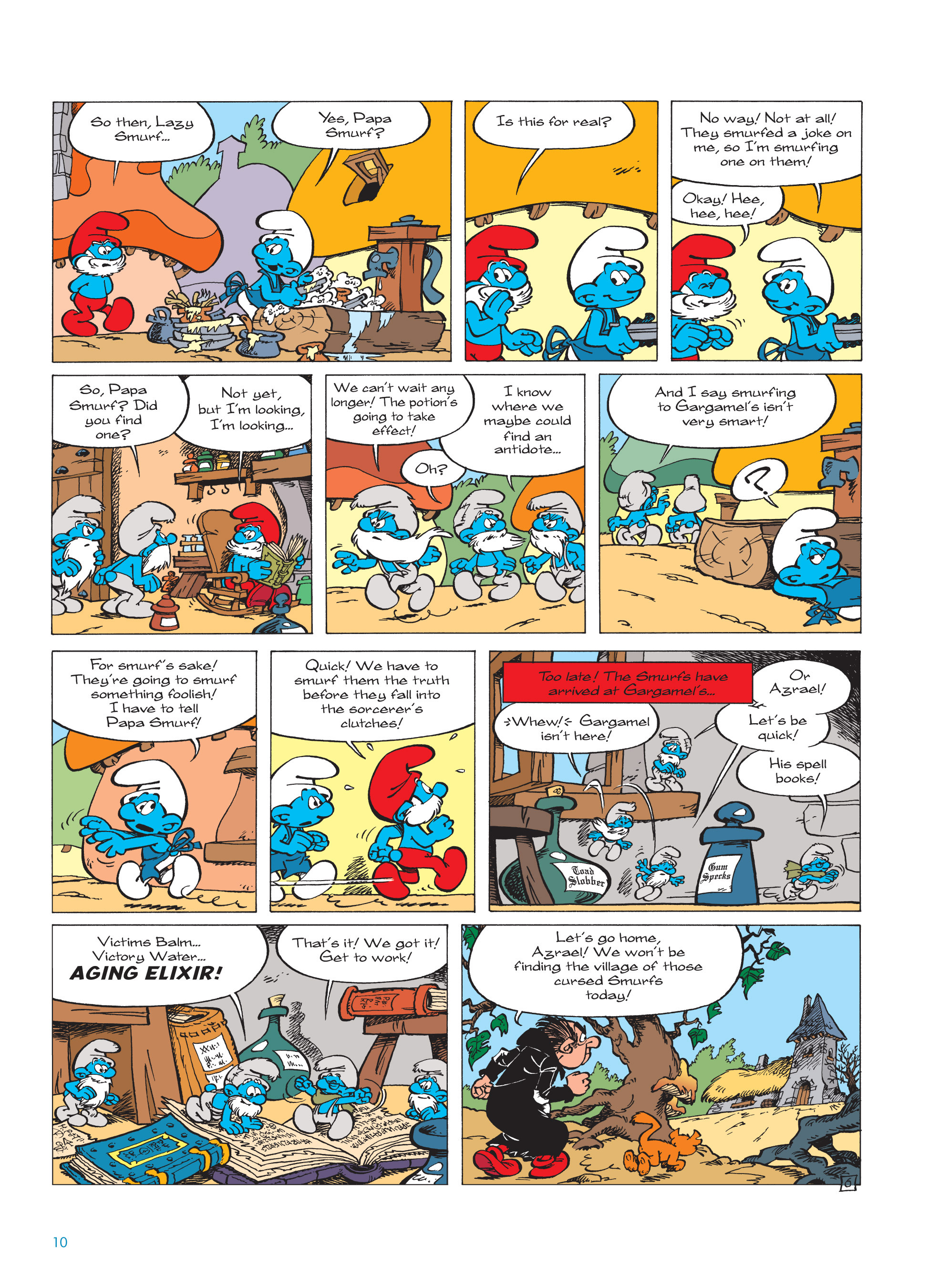 Read online The Smurfs comic -  Issue #17 - 10