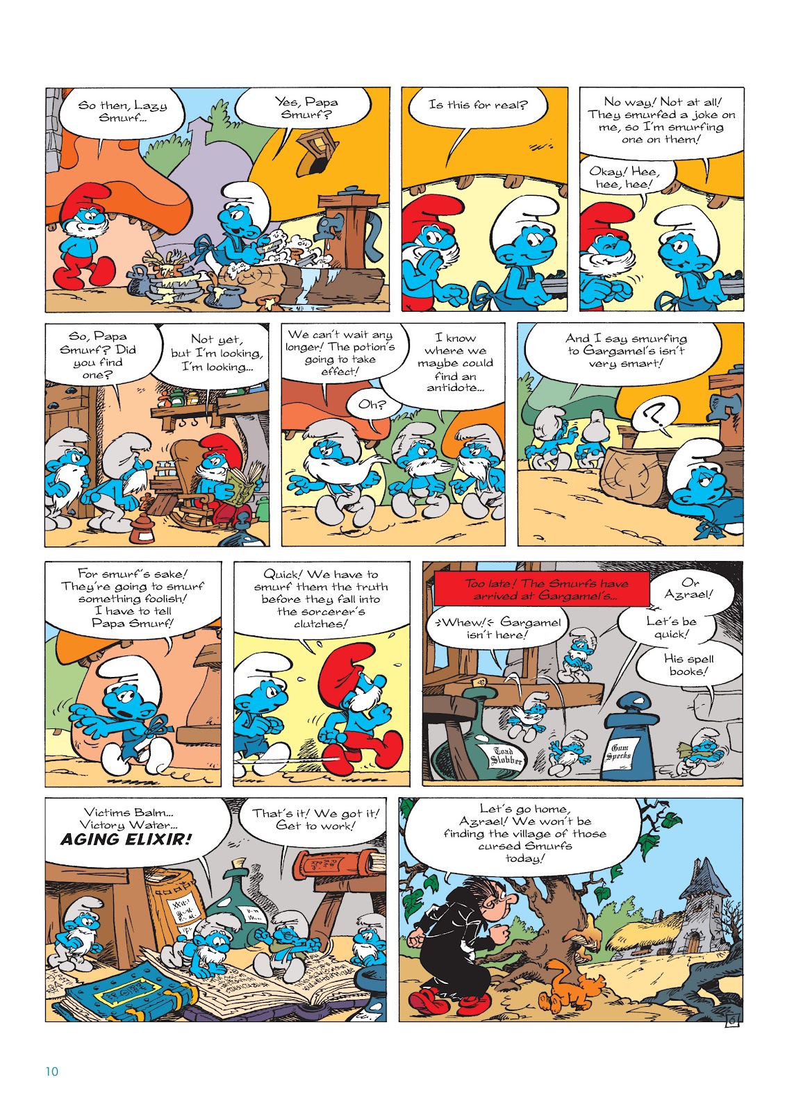 Read online The Smurfs comic -  Issue #17 - 10