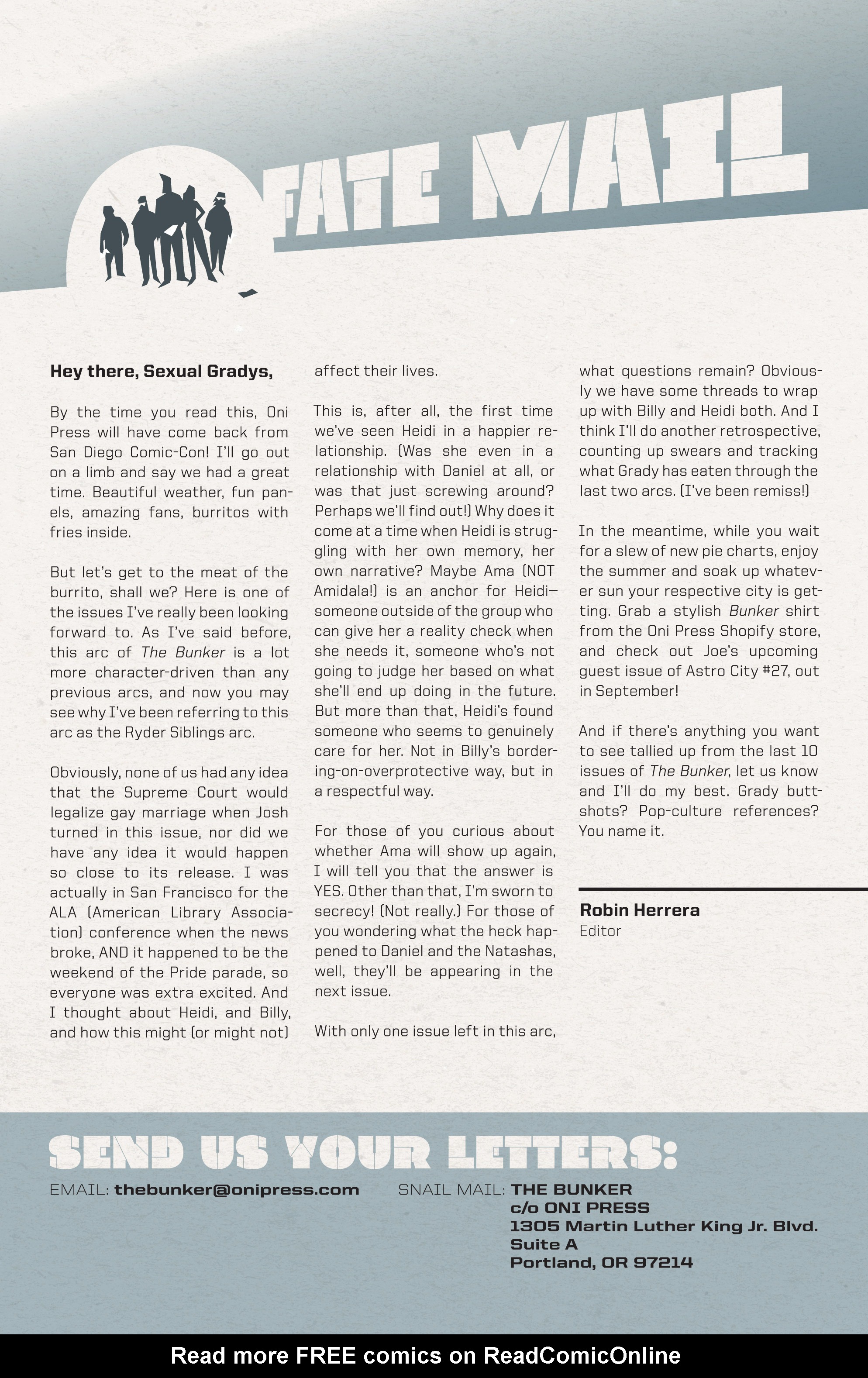 Read online The Bunker (2014) comic -  Issue #13 - 28