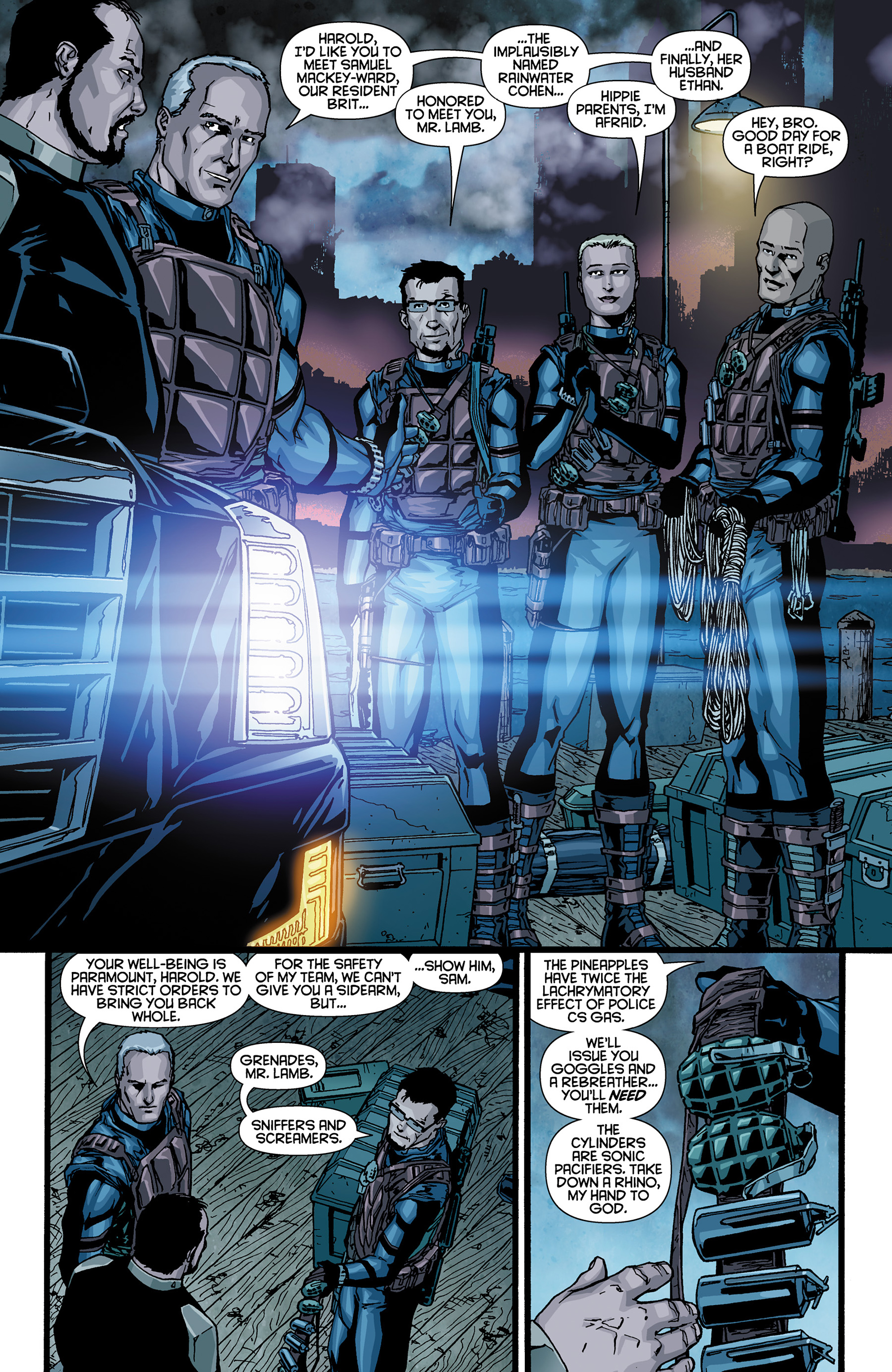 Read online Leaving Megalopolis: Surviving Megalopolis comic -  Issue #2 - 5