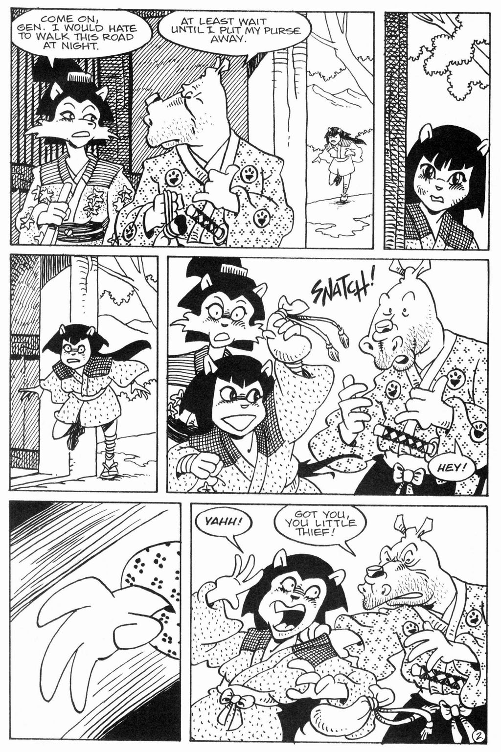 Usagi Yojimbo (1996) Issue #52 #52 - English 4