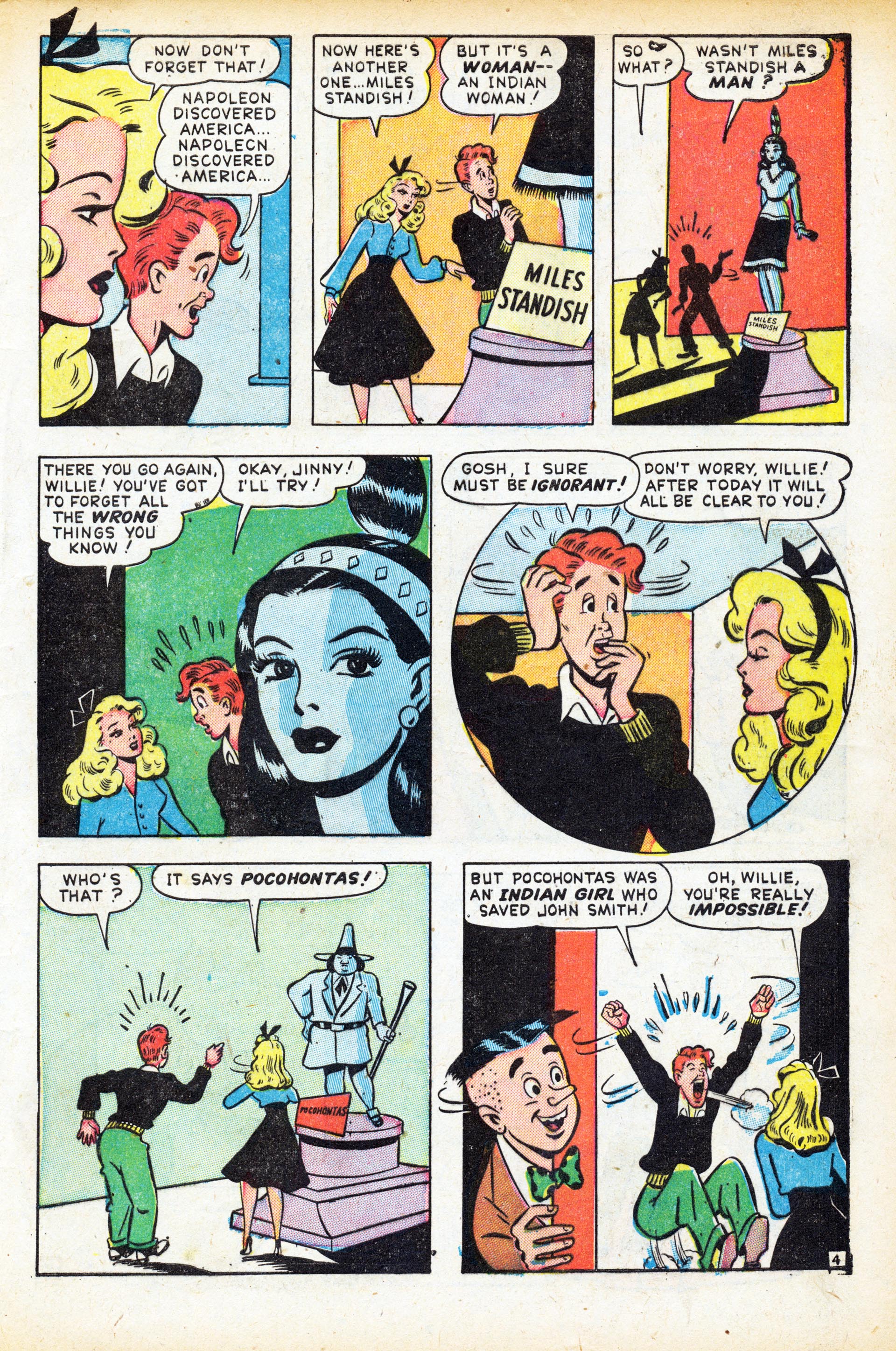 Read online Willie Comics (1946) comic -  Issue #16 - 45