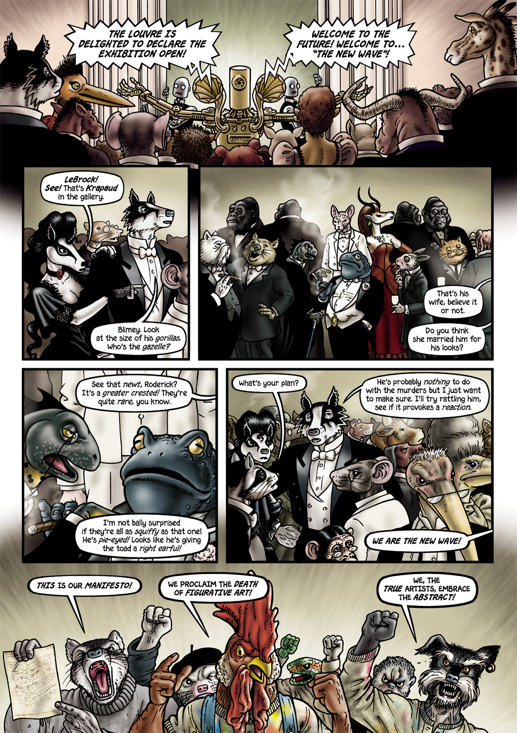 Read online Grandville Bête Noire comic -  Issue # TPB - 53