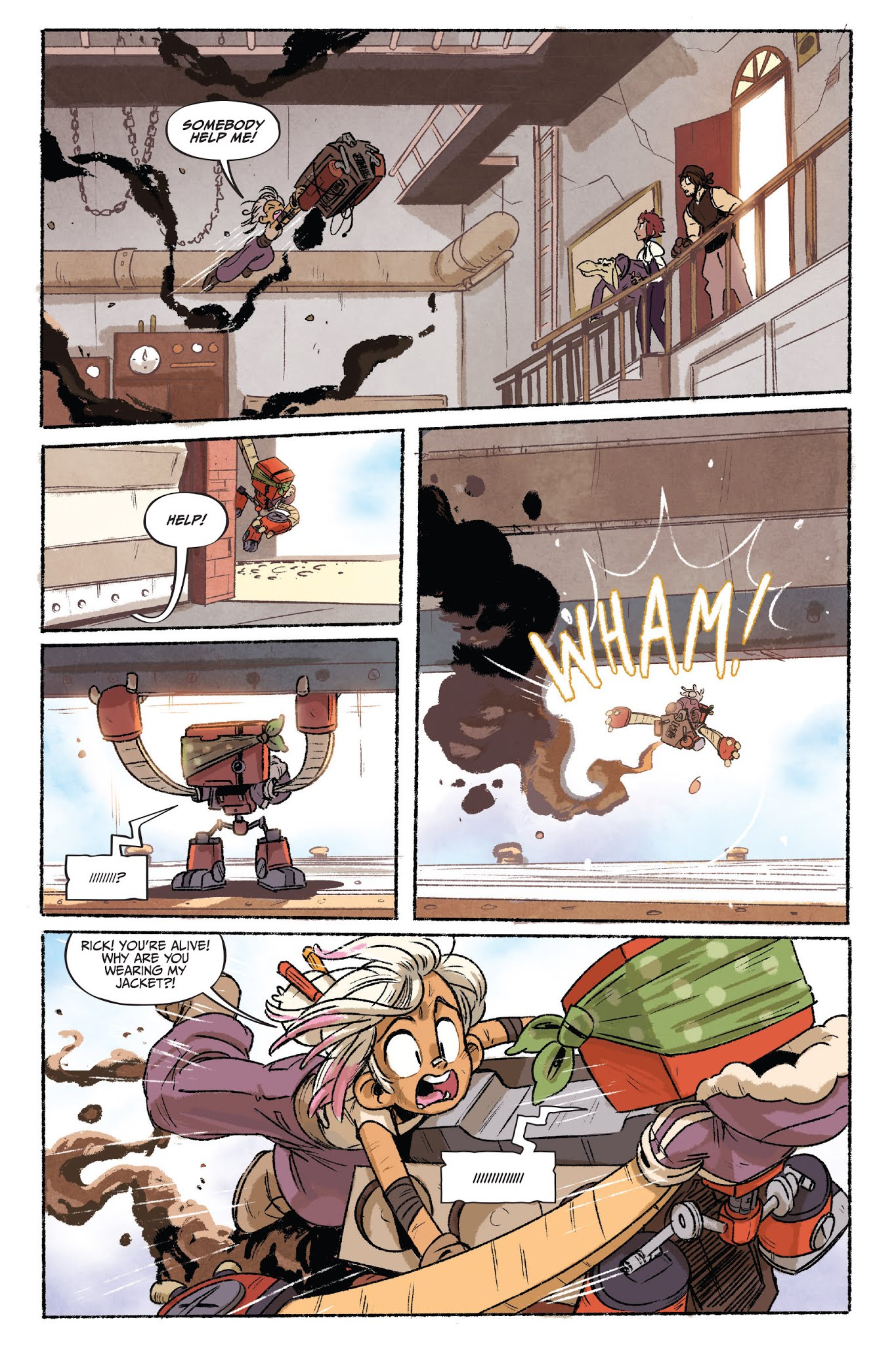 Read online Tyson Hesse's Diesel: Ignition comic -  Issue # TPB (Part 1) - 44