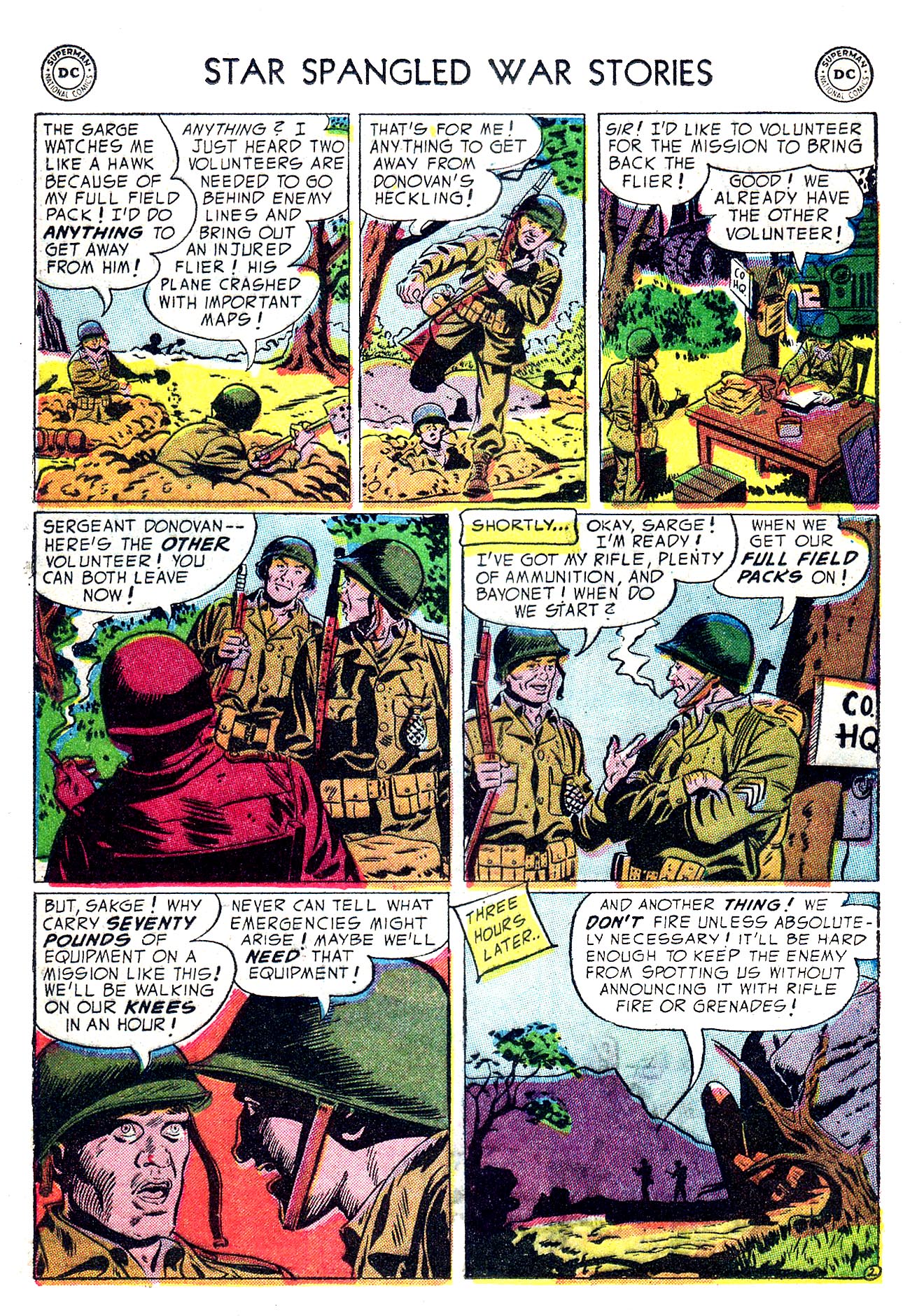 Read online Star Spangled War Stories (1952) comic -  Issue #23 - 12