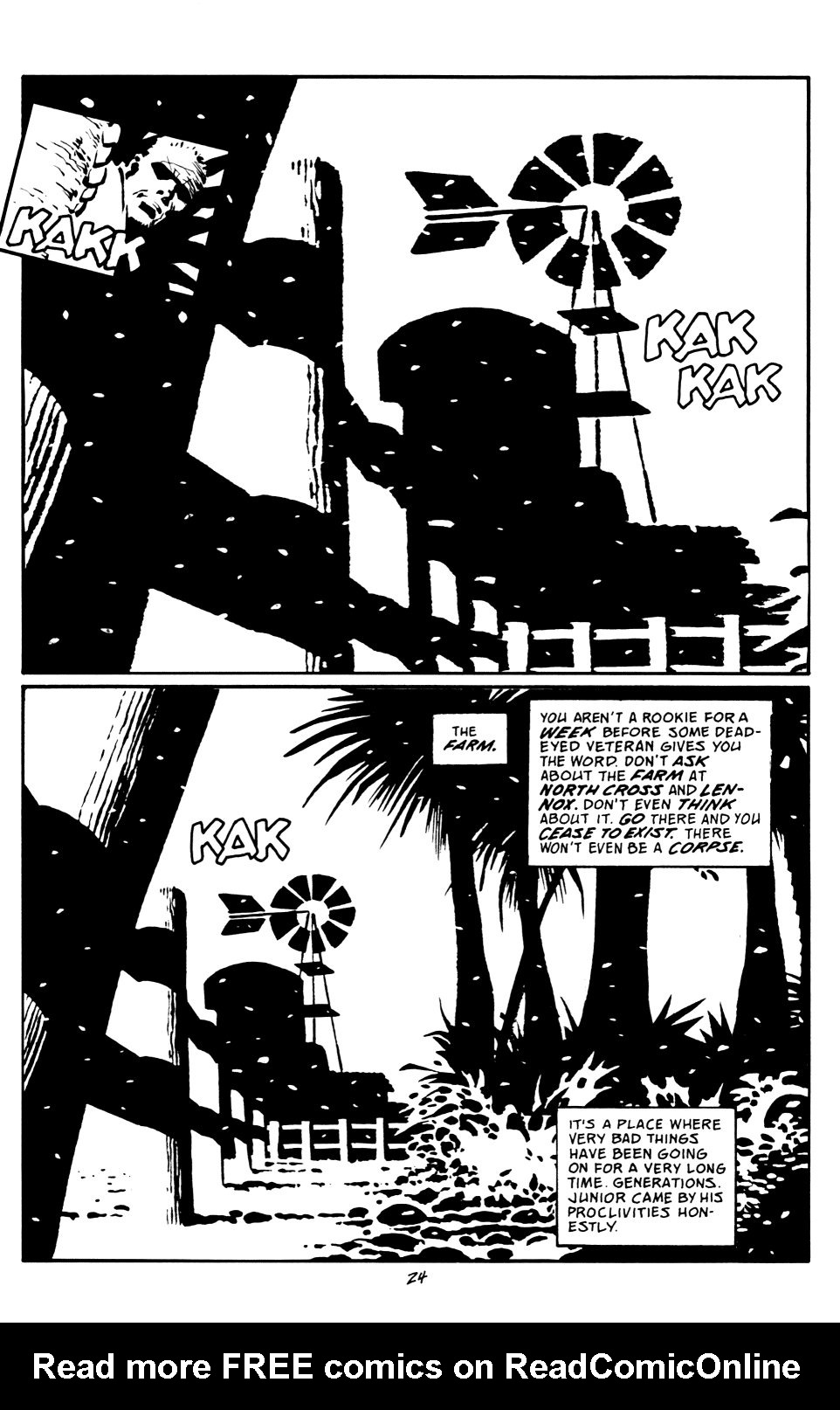 Read online Sin City: That Yellow Bastard comic -  Issue #6 - 24