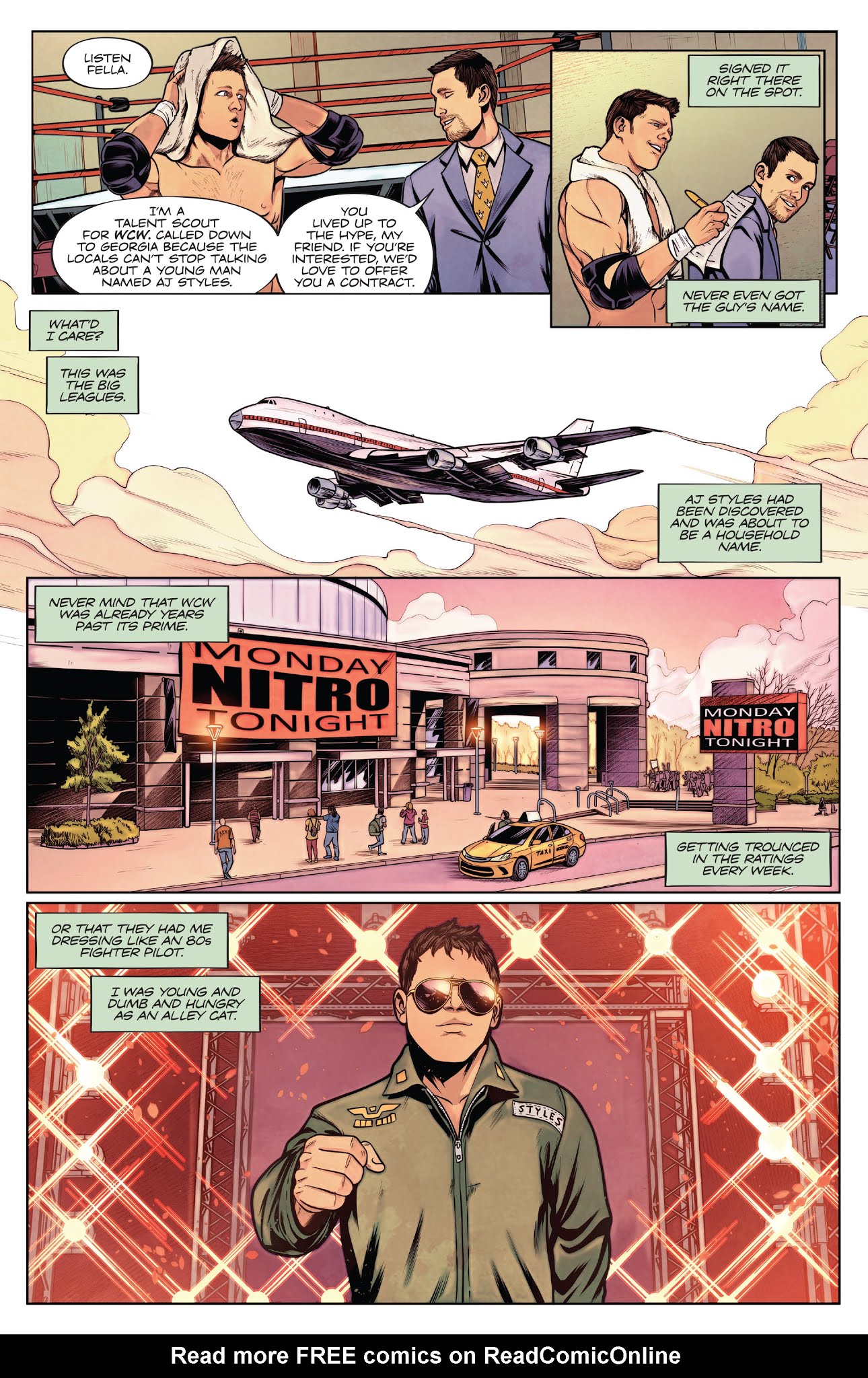 Read online WWE comic -  Issue #21 - 8