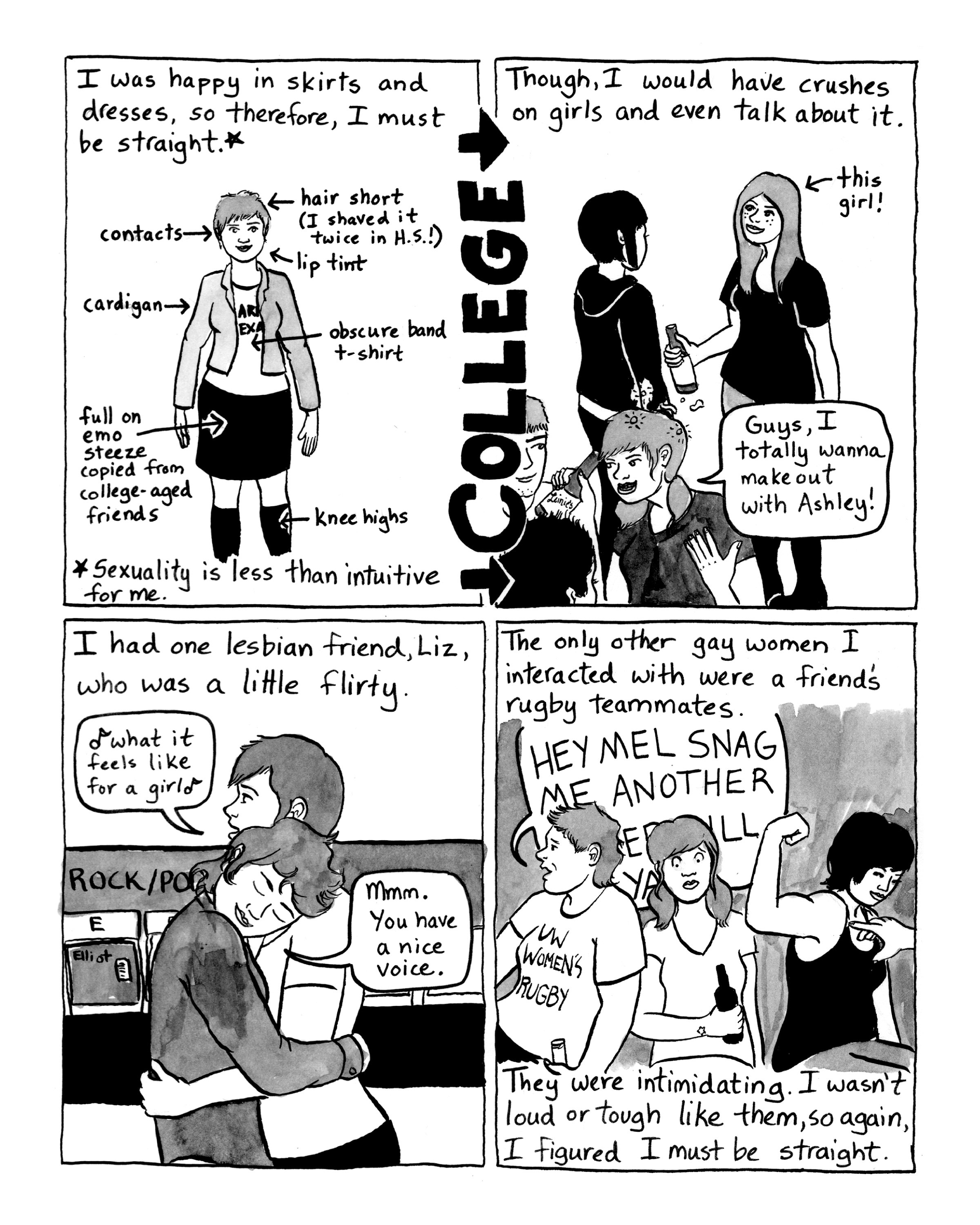 Read online The Big Feminist BUT: Comics About Women comic -  Issue # TPB (Part 1) - 83