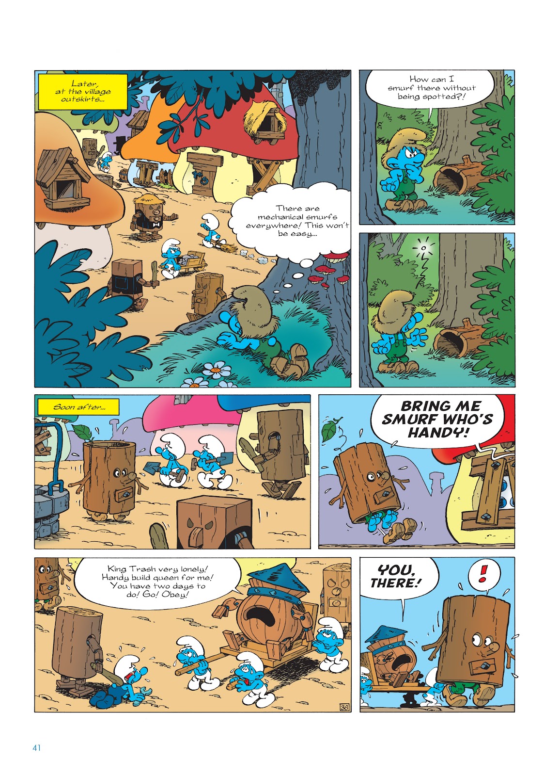 Read online The Smurfs comic -  Issue #23 - 41