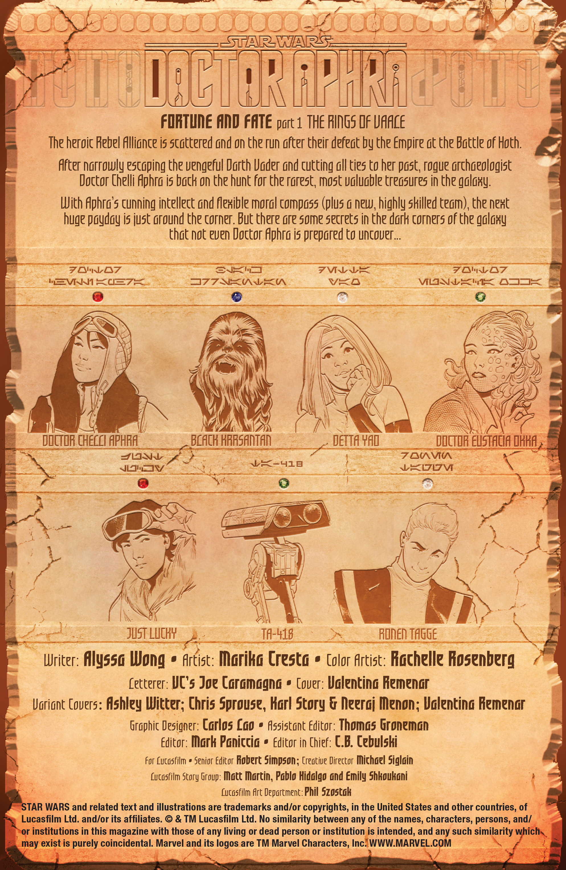 Read online Star Wars: Doctor Aphra comic -  Issue #1 - 7