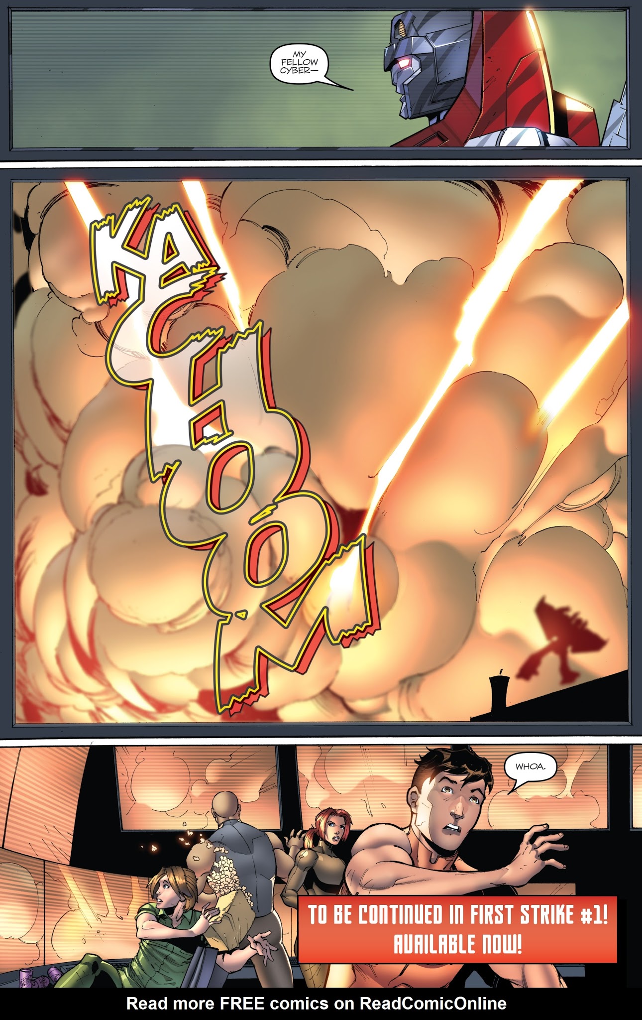 Read online Optimus Prime: First Strike comic -  Issue # Full - 27