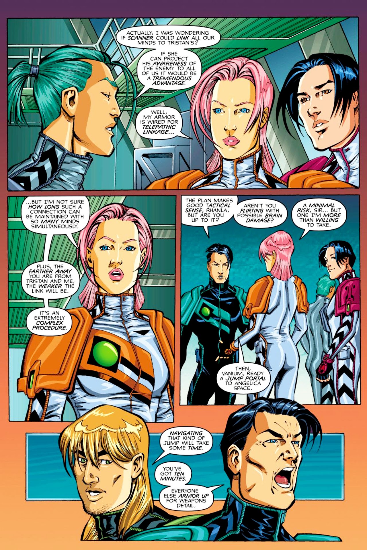 Read online Spaceknights (2012) comic -  Issue #2 - 43