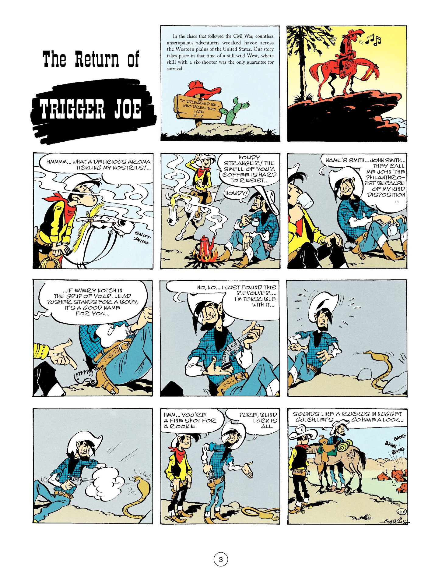 Read online A Lucky Luke Adventure comic -  Issue #56 - 3