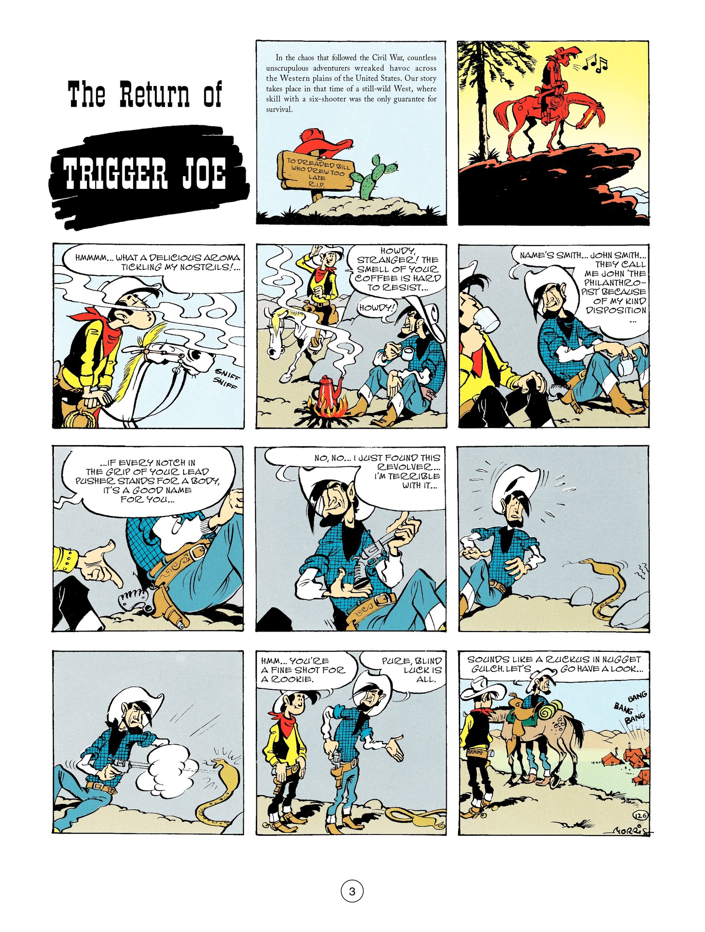 Read online A Lucky Luke Adventure comic -  Issue #56 - 3