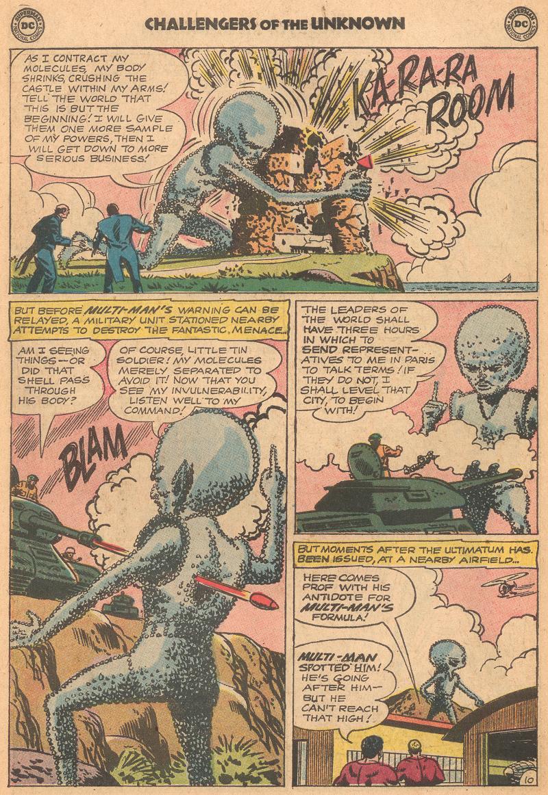 Challengers of the Unknown (1958) Issue #30 #30 - English 12