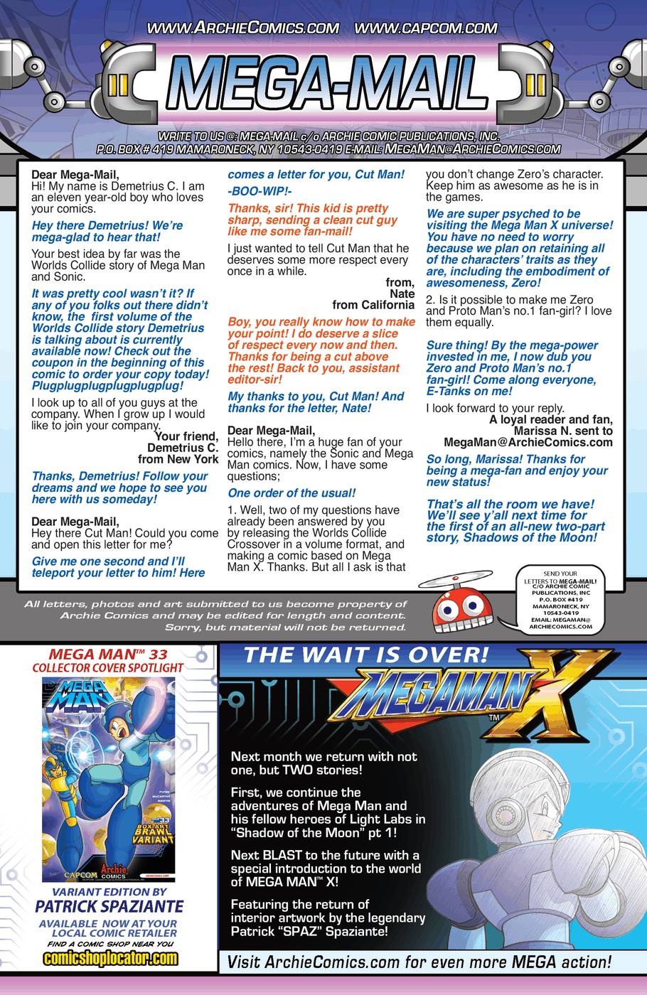 Read online Mega Man comic -  Issue #33 - 26