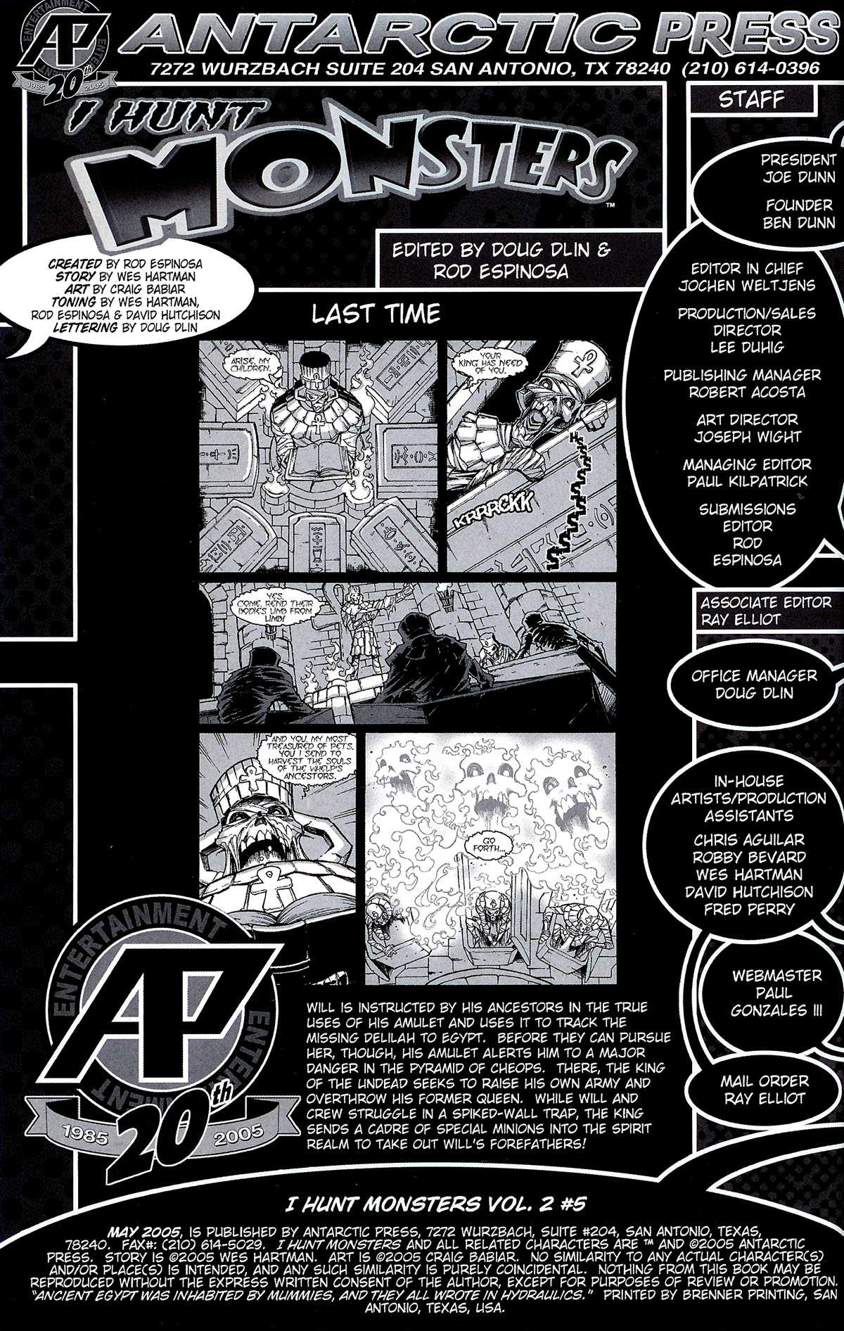 Read online I Hunt Monsters comic -  Issue #5 - 2