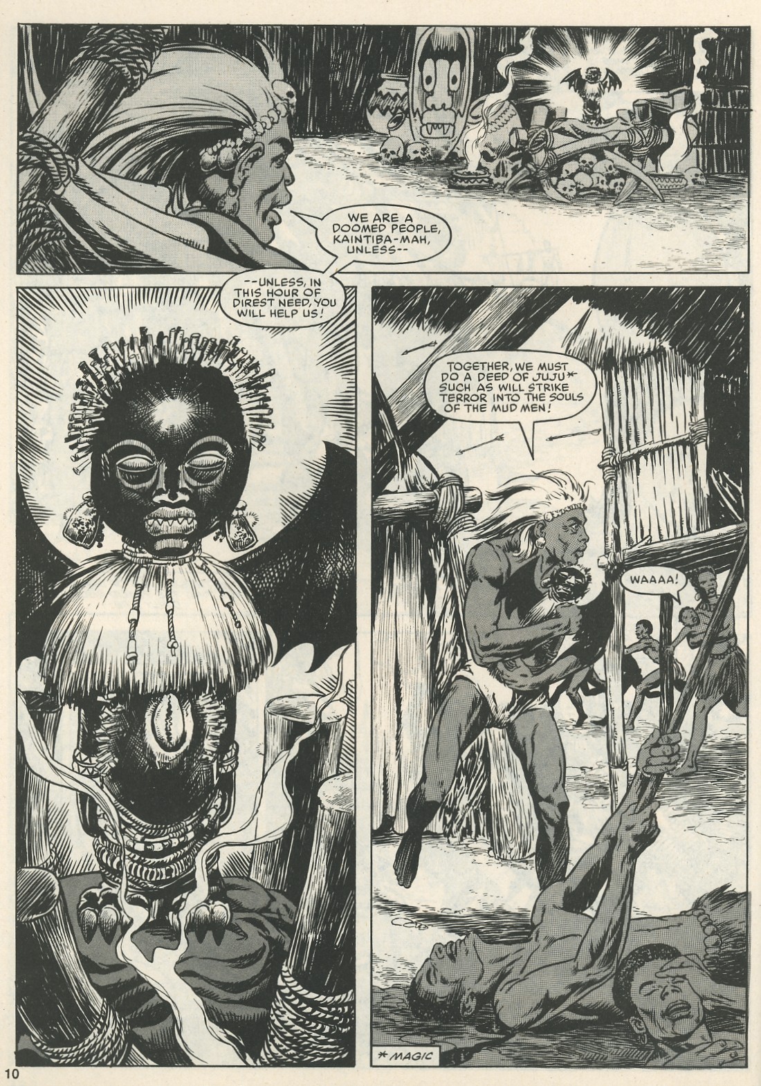 Read online The Savage Sword Of Conan comic -  Issue #111 - 10