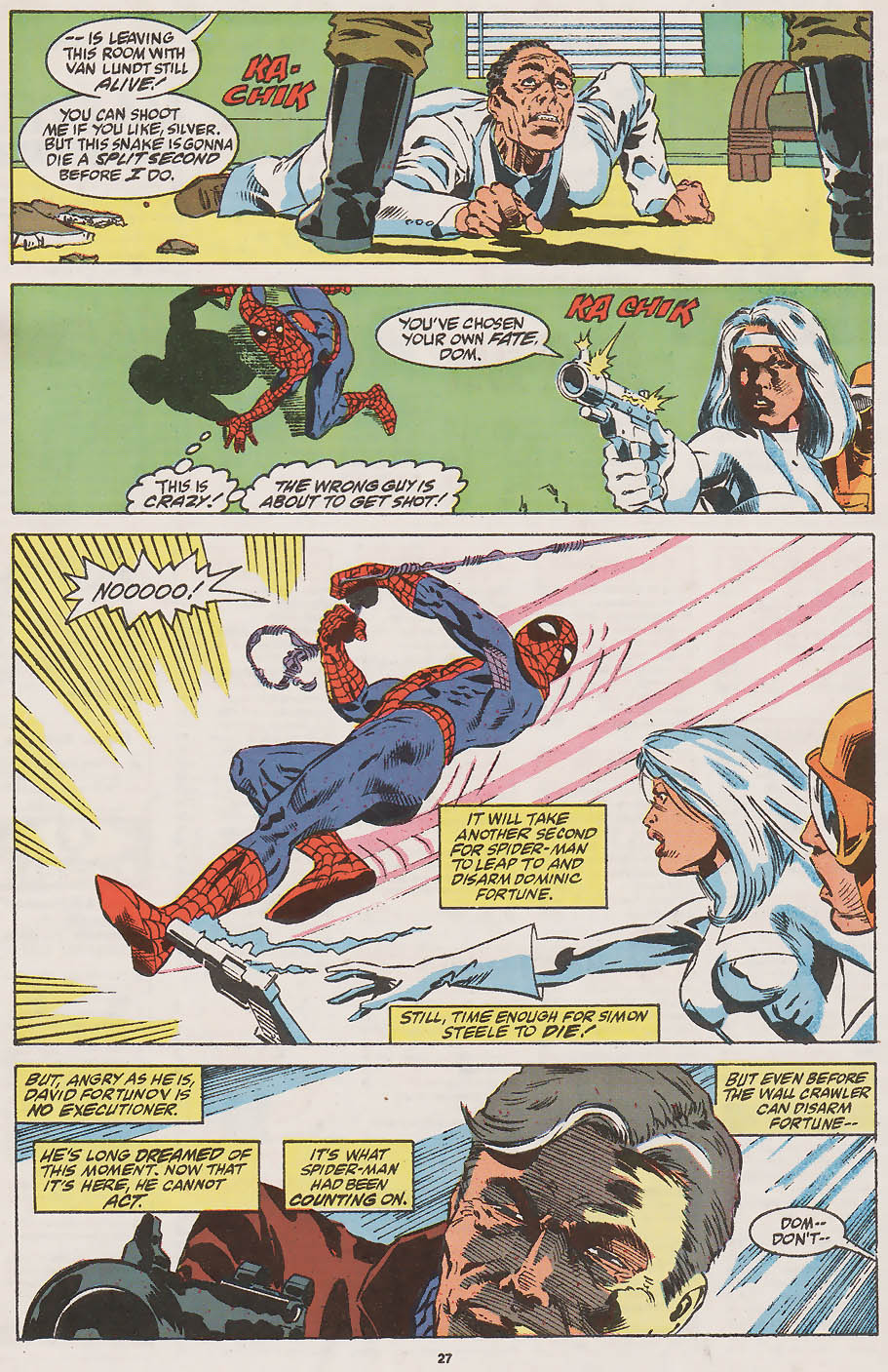 Read online Web of Spider-Man (1985) comic -  Issue #71 - 21