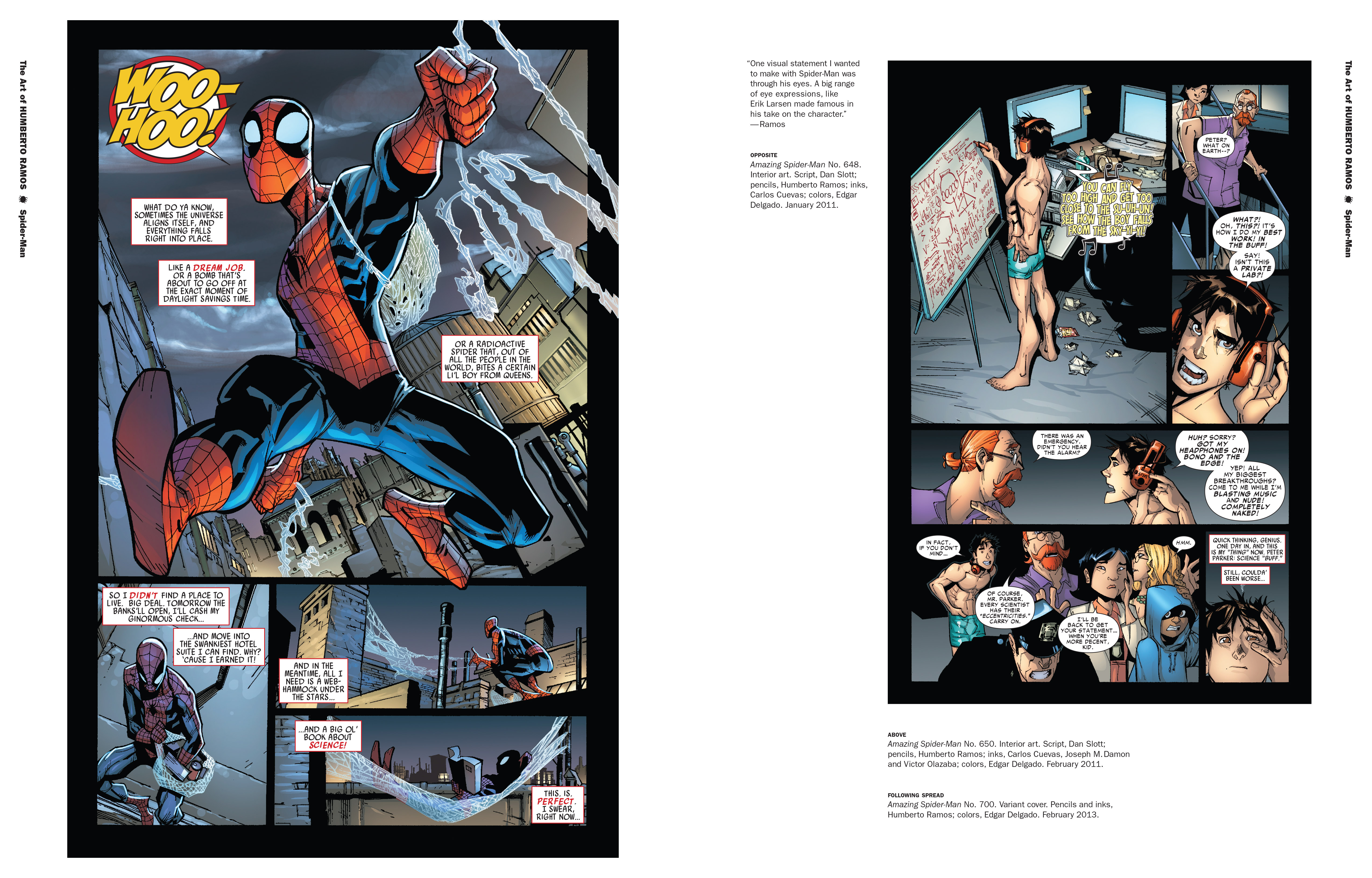 Read online Marvel Monograph: The Art of Humberto Ramos: Spider-Man comic -  Issue # TPB - 11