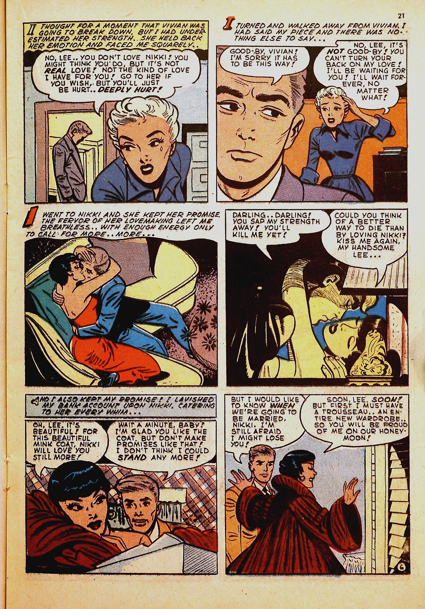 Read online Darling Romance comic -  Issue #6 - 21