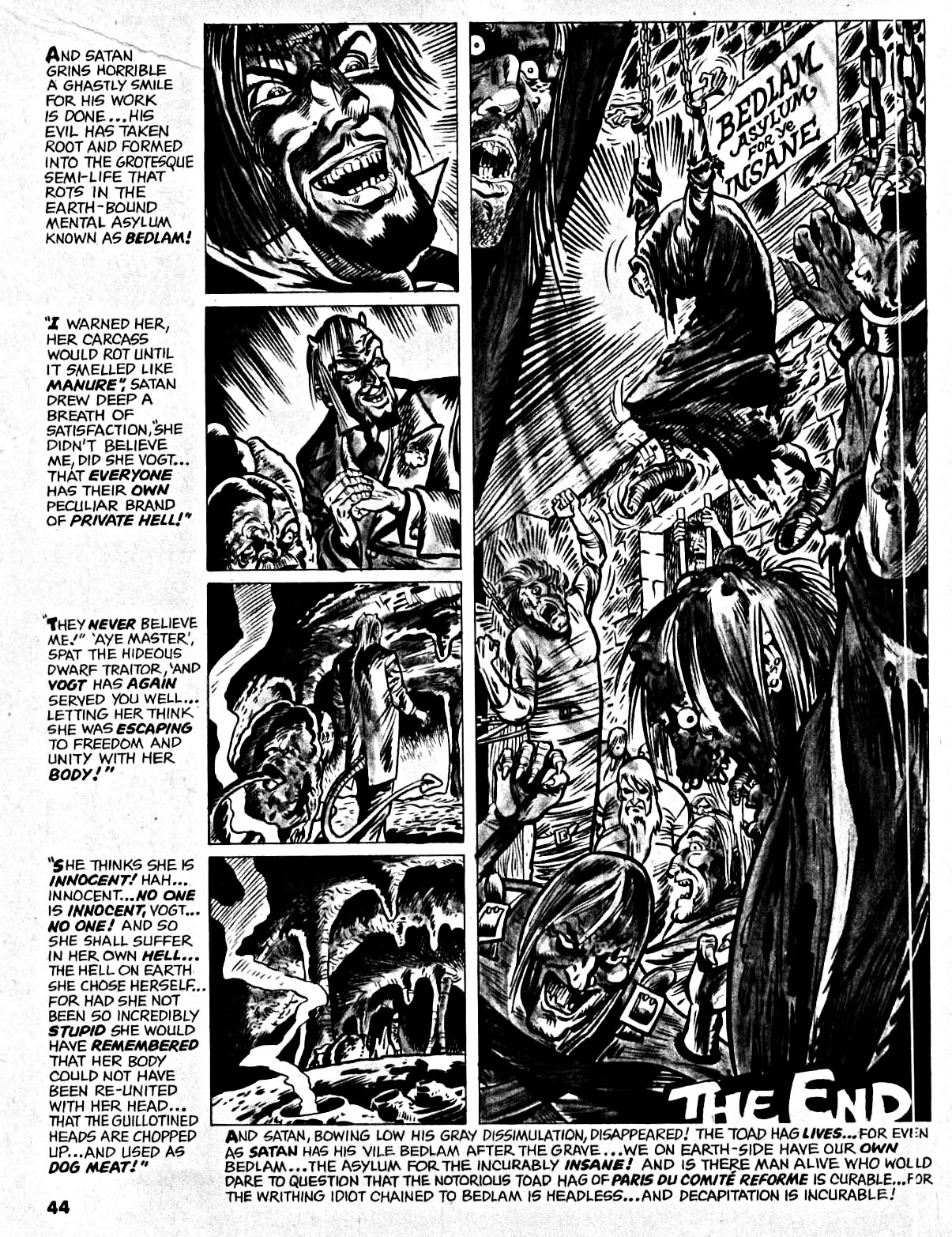 Read online Nightmare (1970) comic -  Issue #4 - 43
