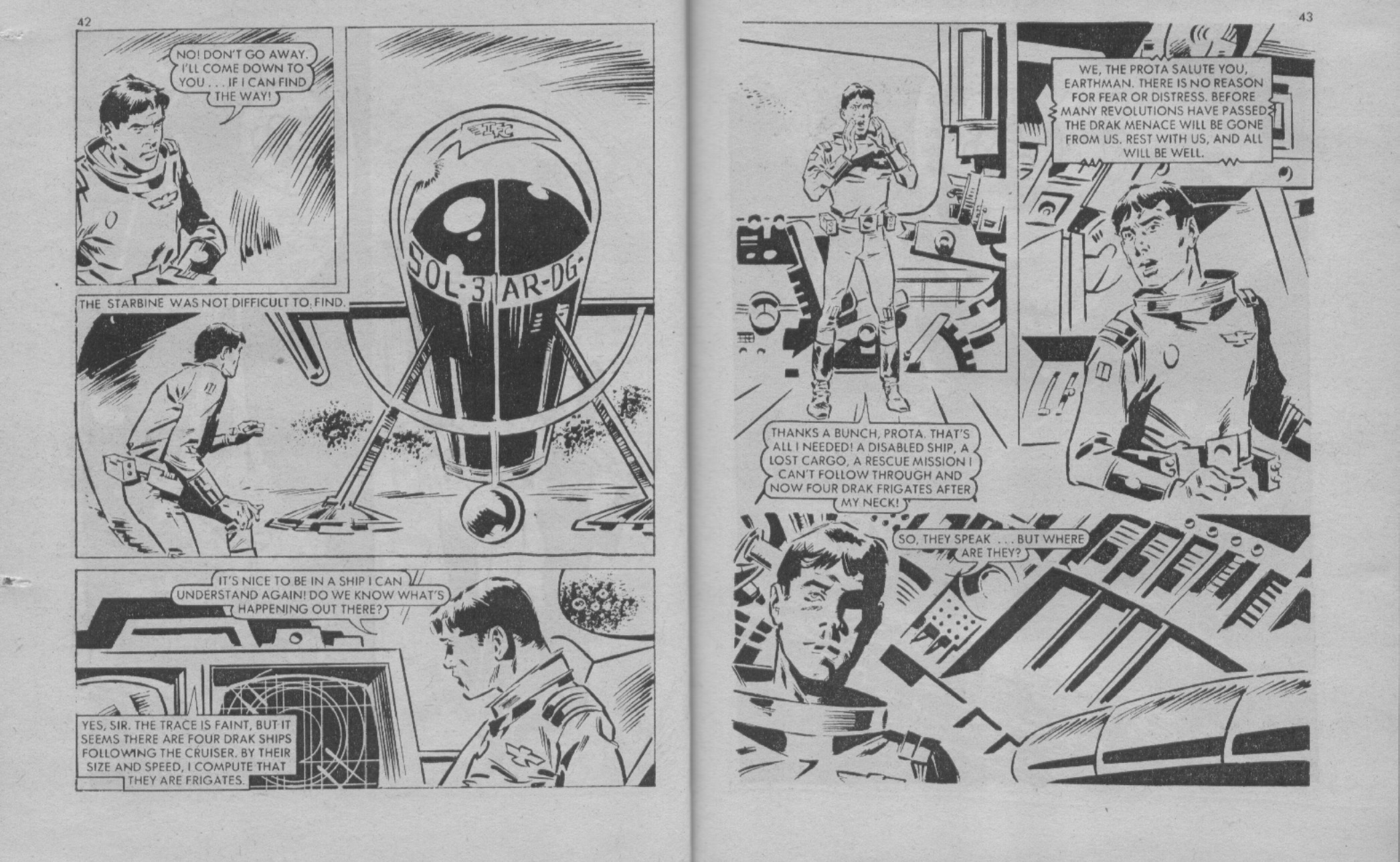 Read online Starblazer comic -  Issue #11 - 22