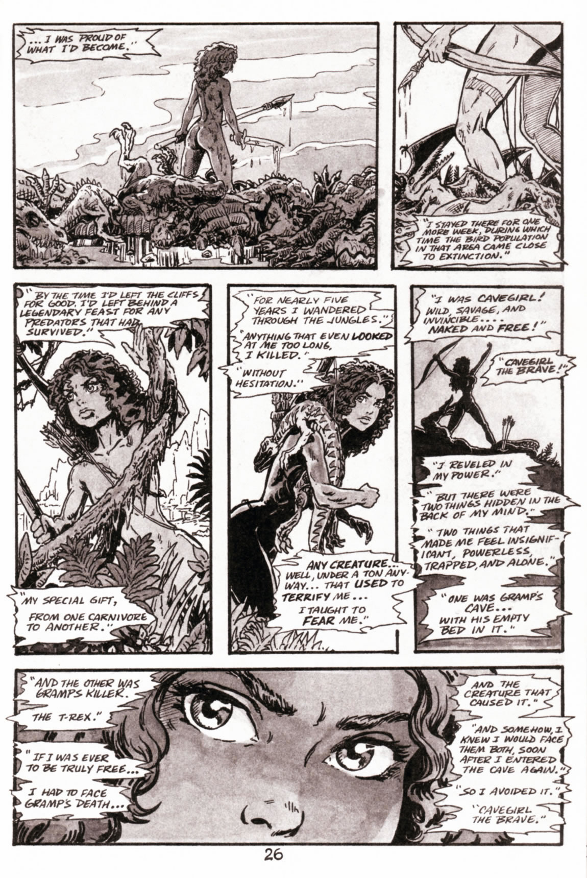Read online Cavewoman comic -  Issue #5 - 27