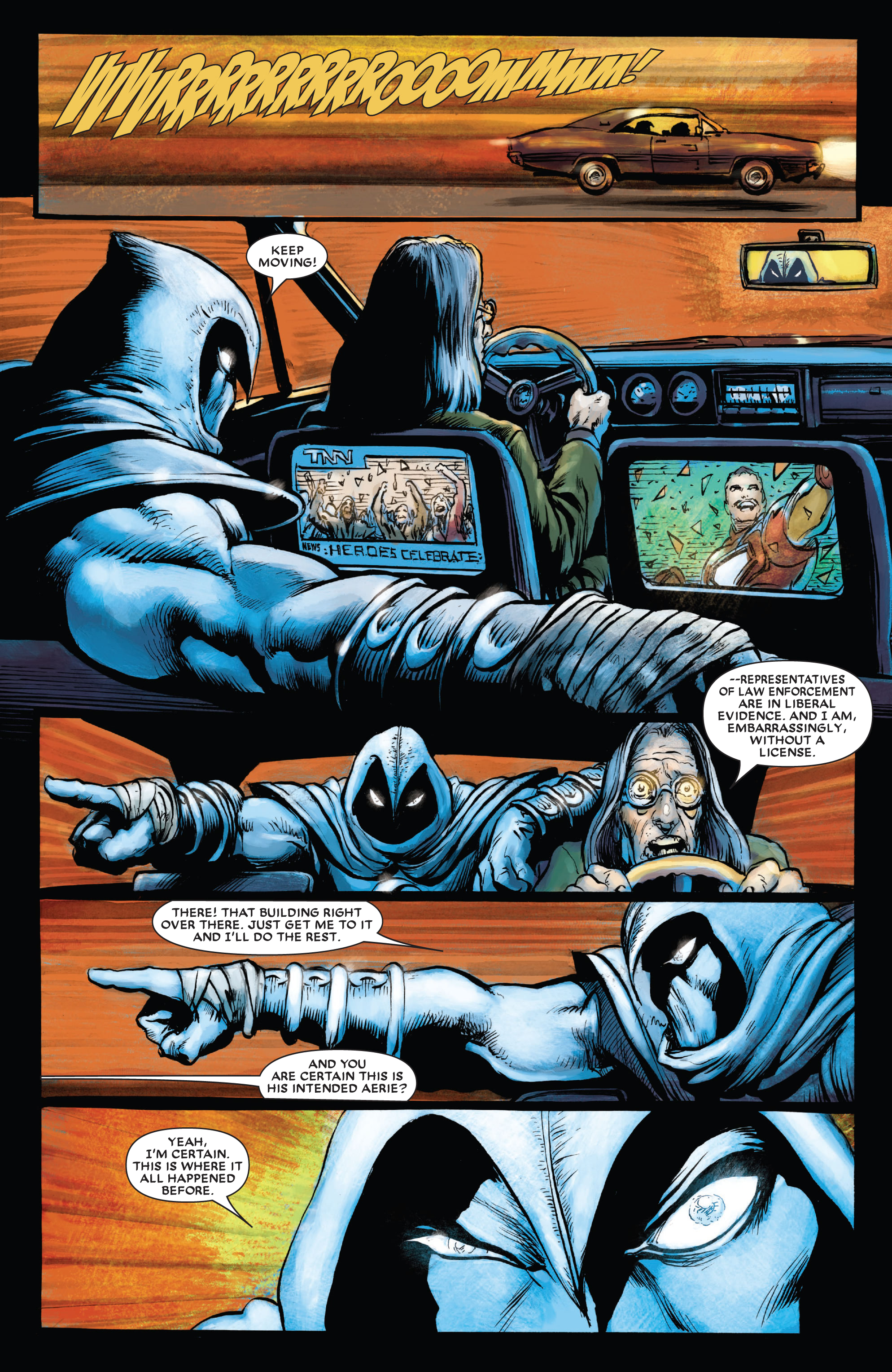 Read online Moon Knight by Huston, Benson & Hurwitz Omnibus comic -  Issue # TPB (Part 6) - 19