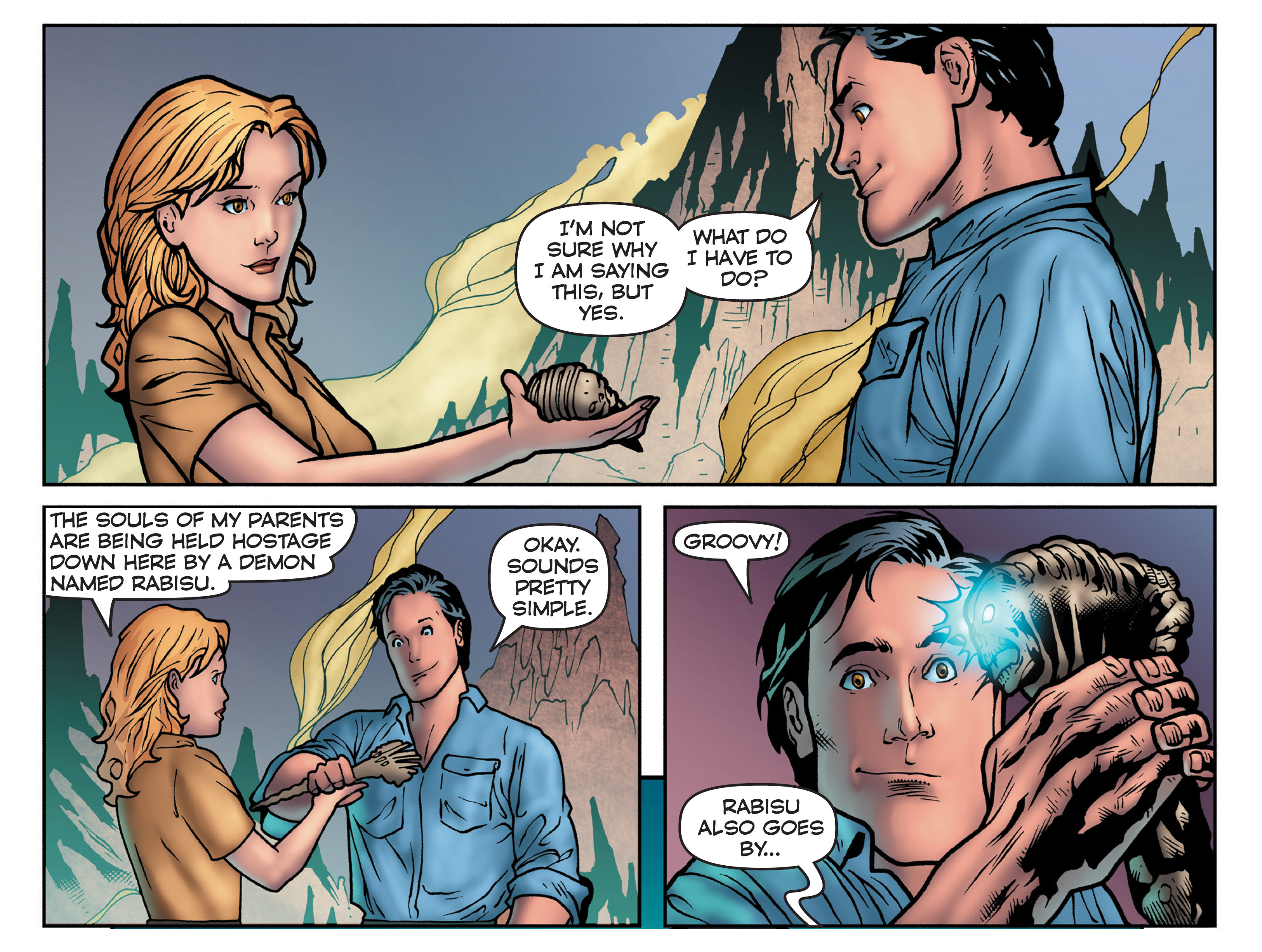 Read online Evil Dead 2: Beyond Dead By Dawn comic -  Issue #3 - 22