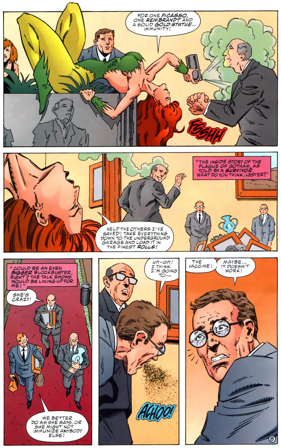 Read online Batman: Contagion comic -  Issue #7 - 9