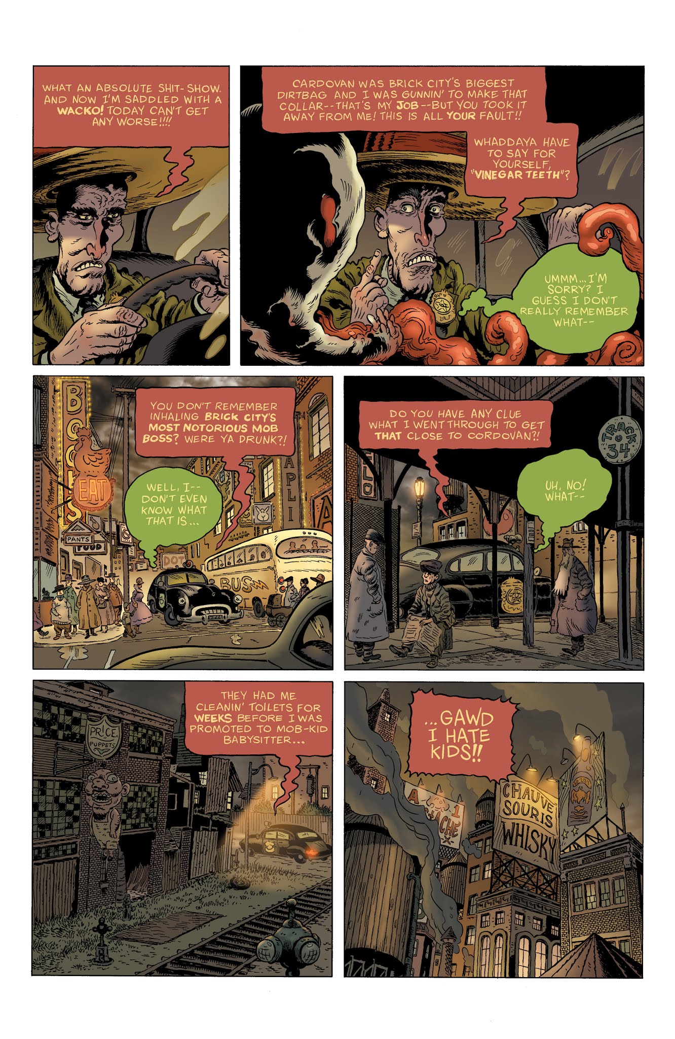 Read online Vinegar Teeth comic -  Issue # _TPB - 20
