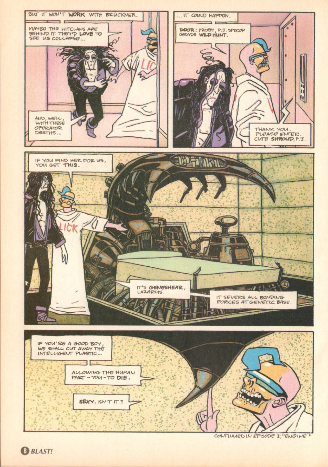 Read online Blast (1991) comic -  Issue #2 - 10