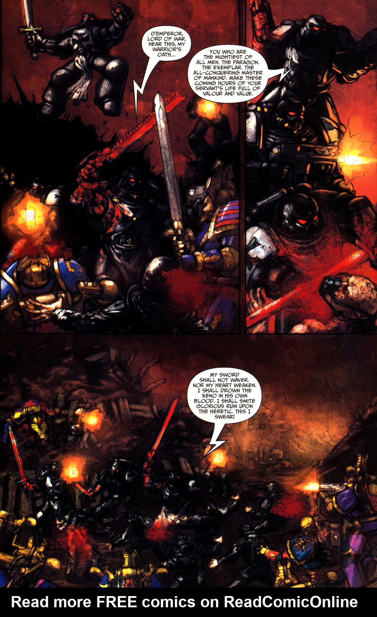 Read online Warhammer 40,000: Damnation Crusade comic -  Issue #5 - 20