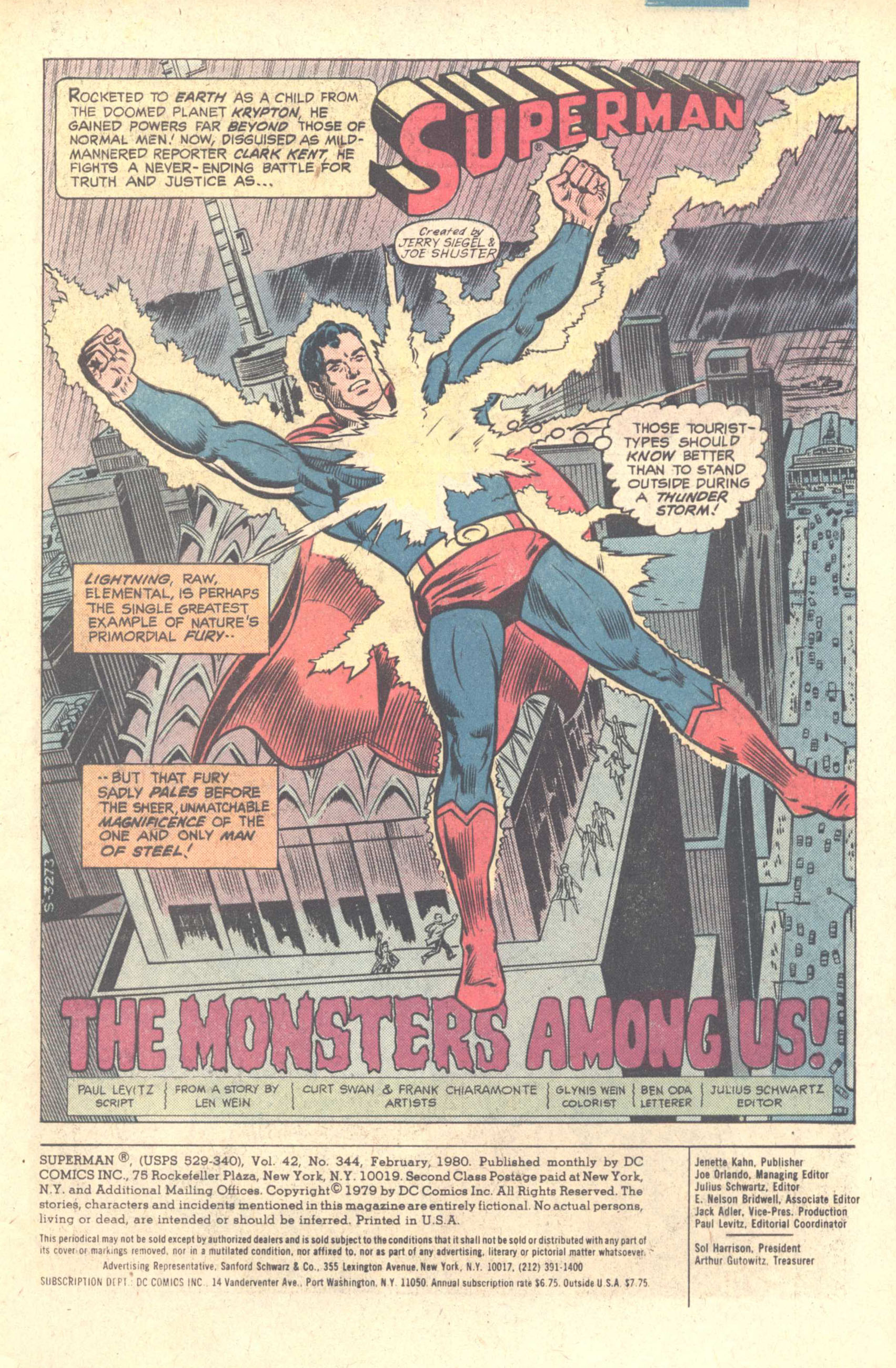 Read online Superman (1939) comic -  Issue #344 - 3