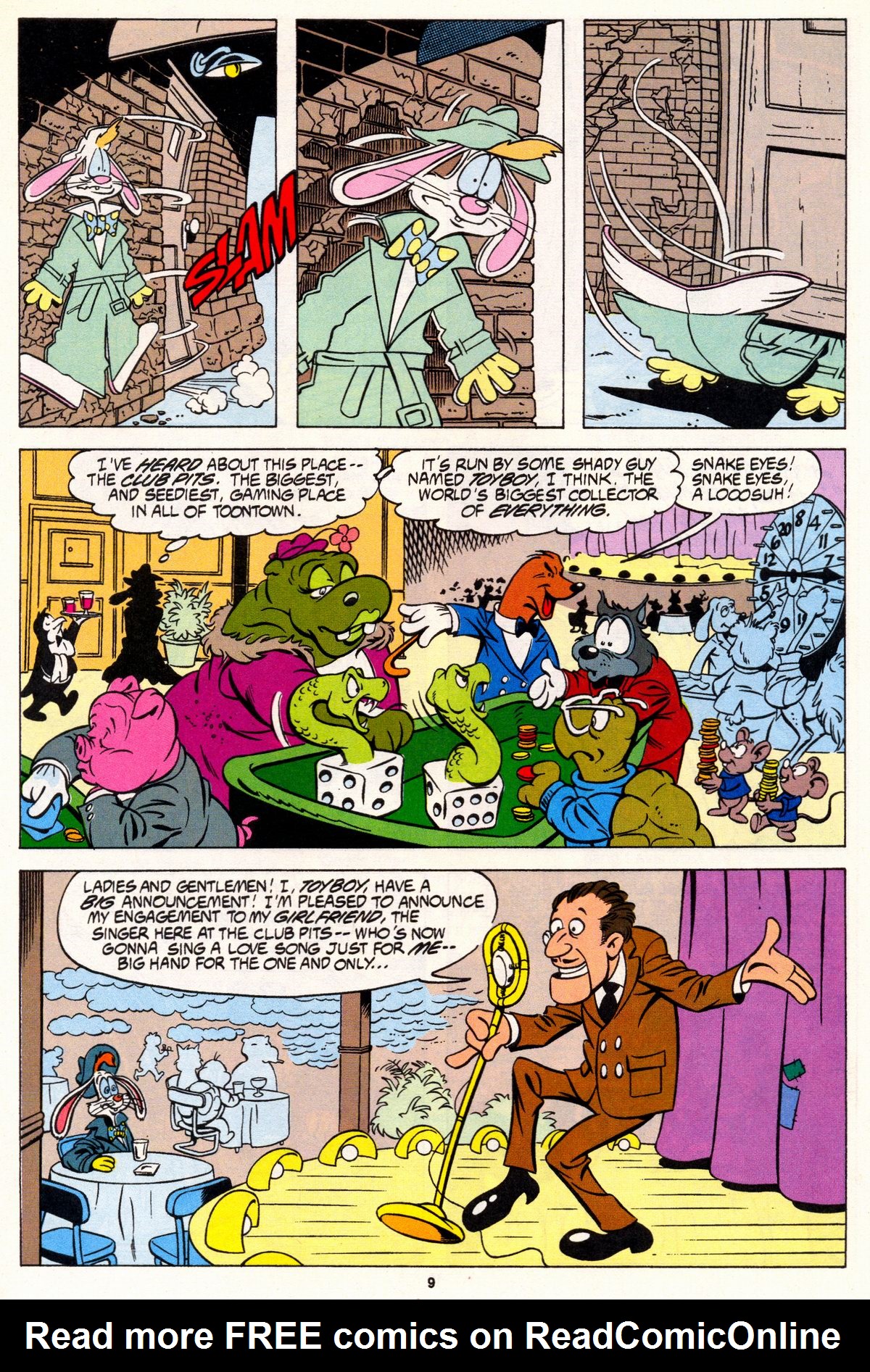 Read online Roger Rabbit comic -  Issue #11 - 13