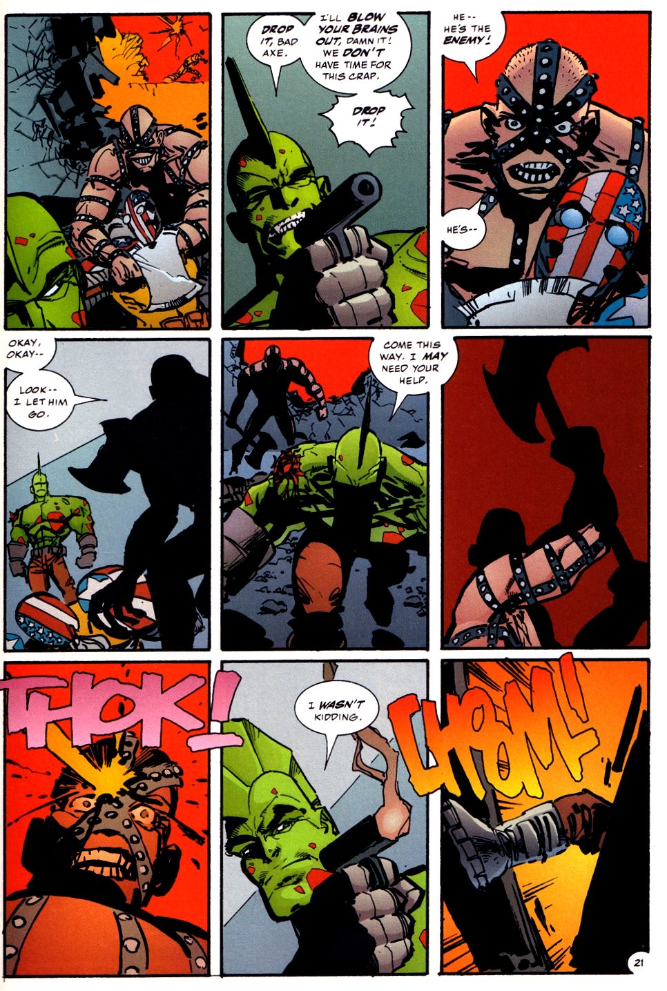 Read online The Savage Dragon (1993) comic -  Issue #93 - 21