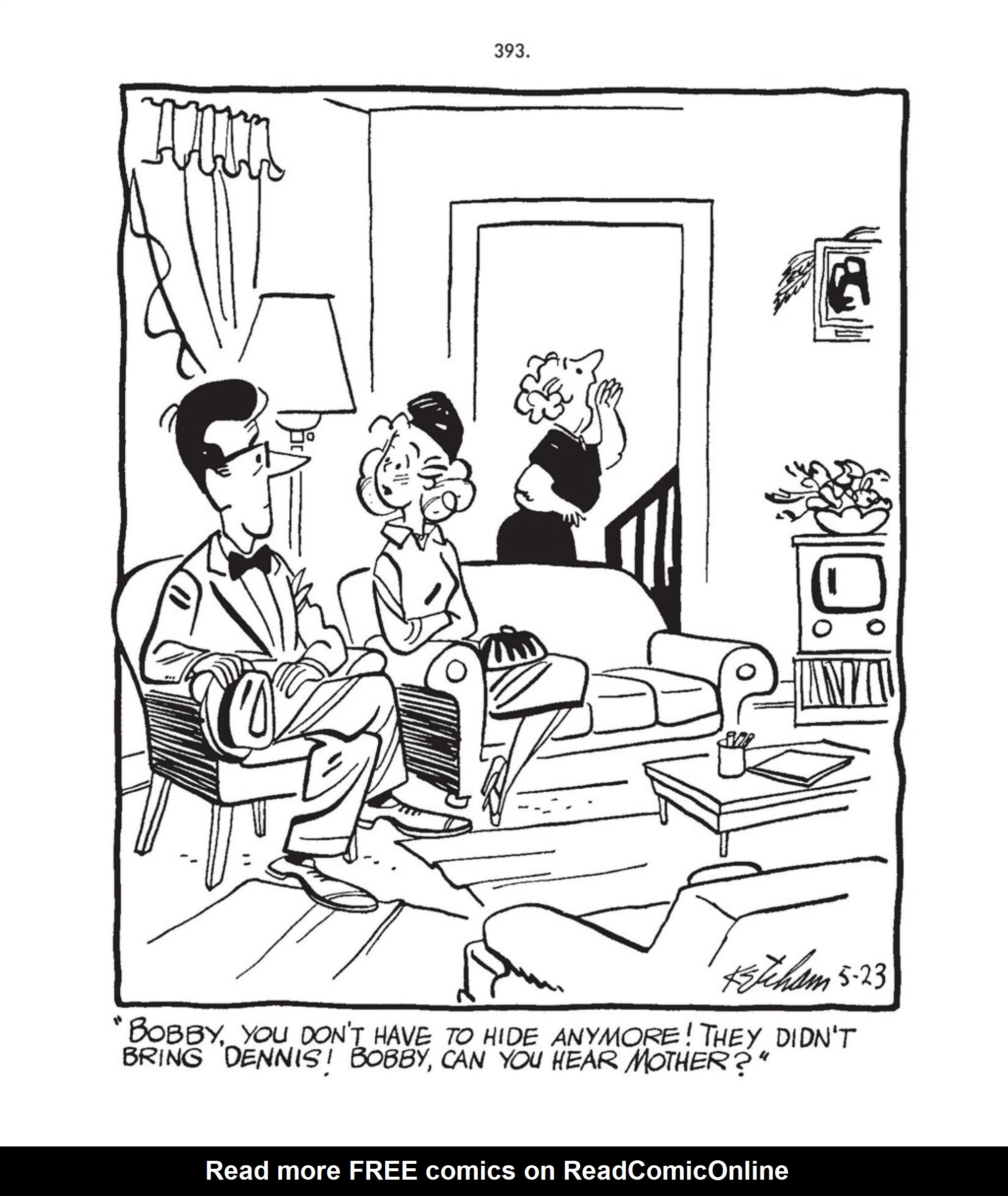 Read online Hank Ketcham's Complete Dennis the Menace comic -  Issue # TPB 1 (Part 5) - 19