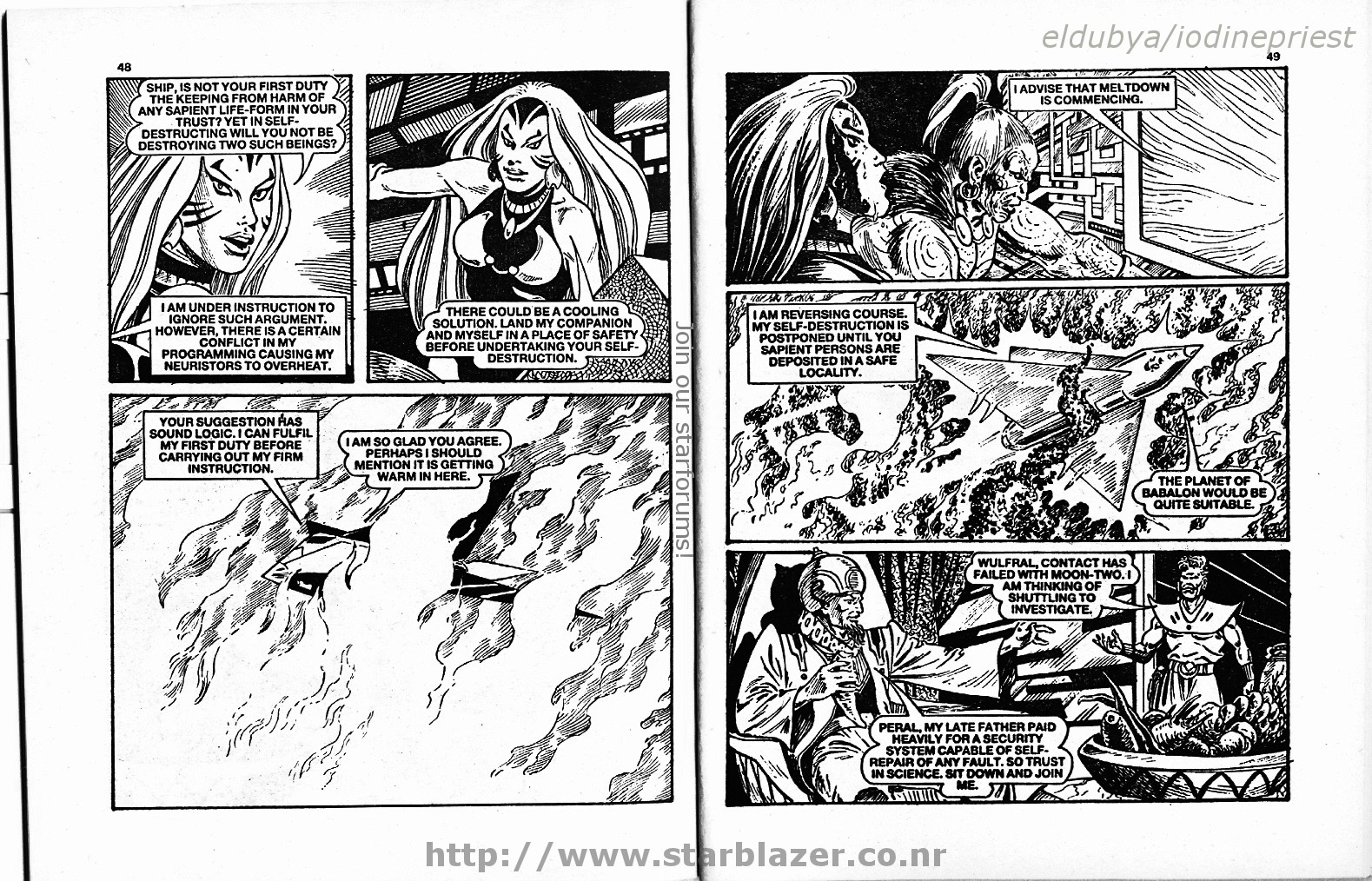 Read online Starblazer comic -  Issue #264 - 26