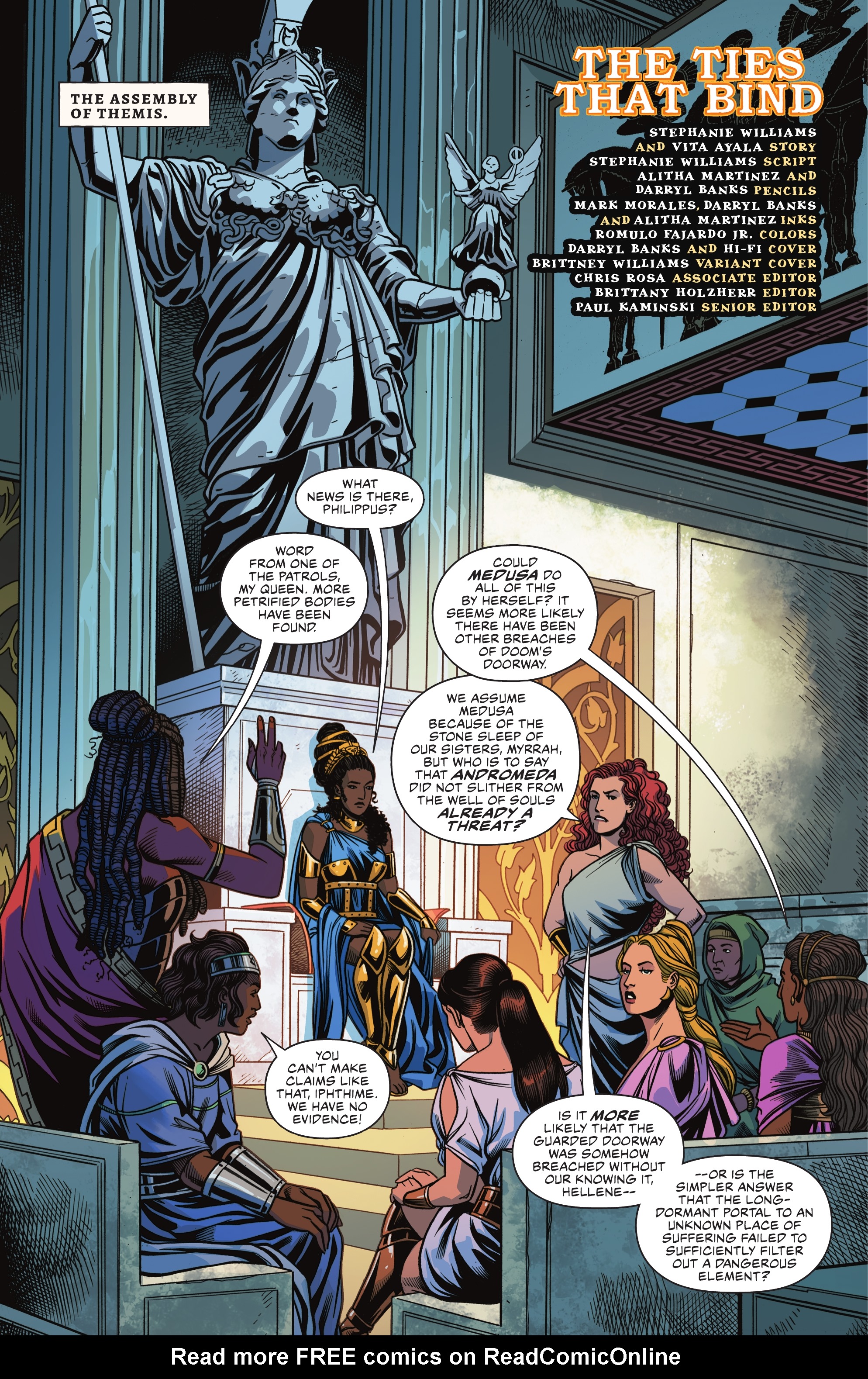 Read online Nubia & the Amazons comic -  Issue #4 - 3