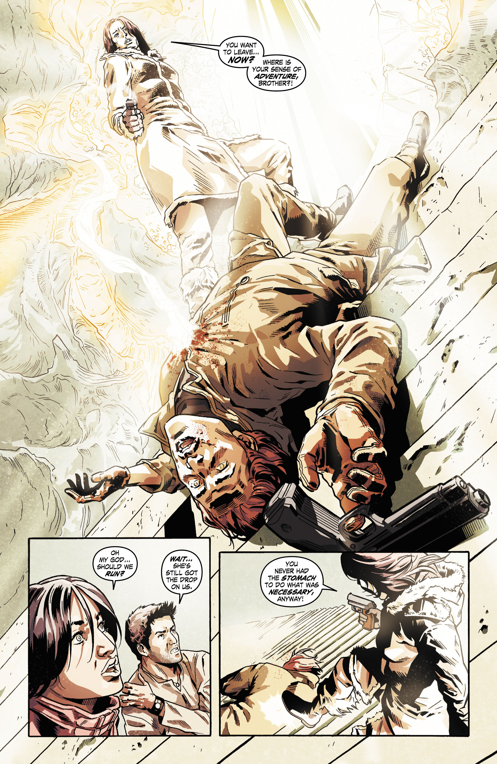 Read online Uncharted comic -  Issue #5 - 17