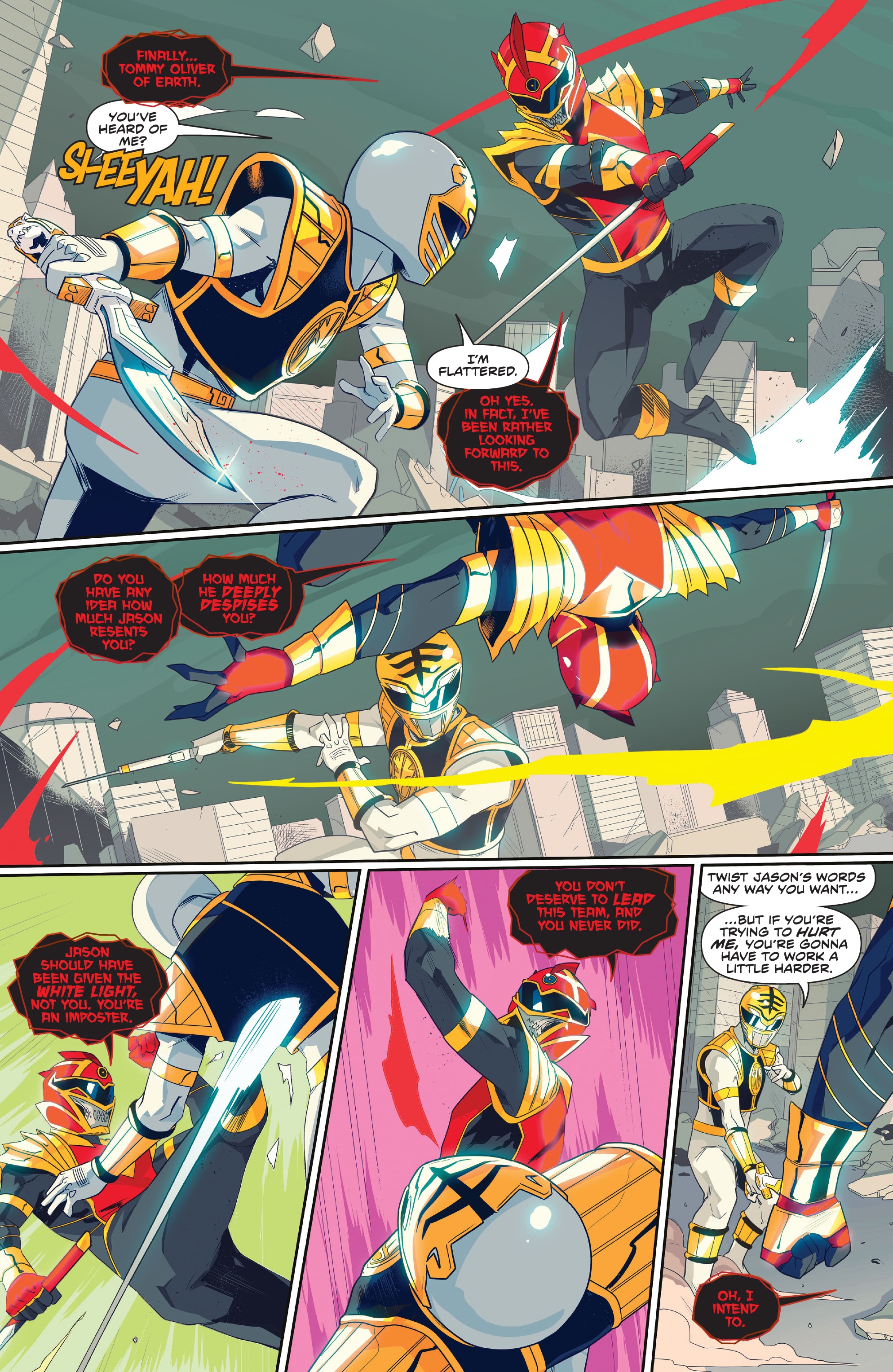 Read online Mighty Morphin Power Rangers (2022) comic -  Issue # Full - 15