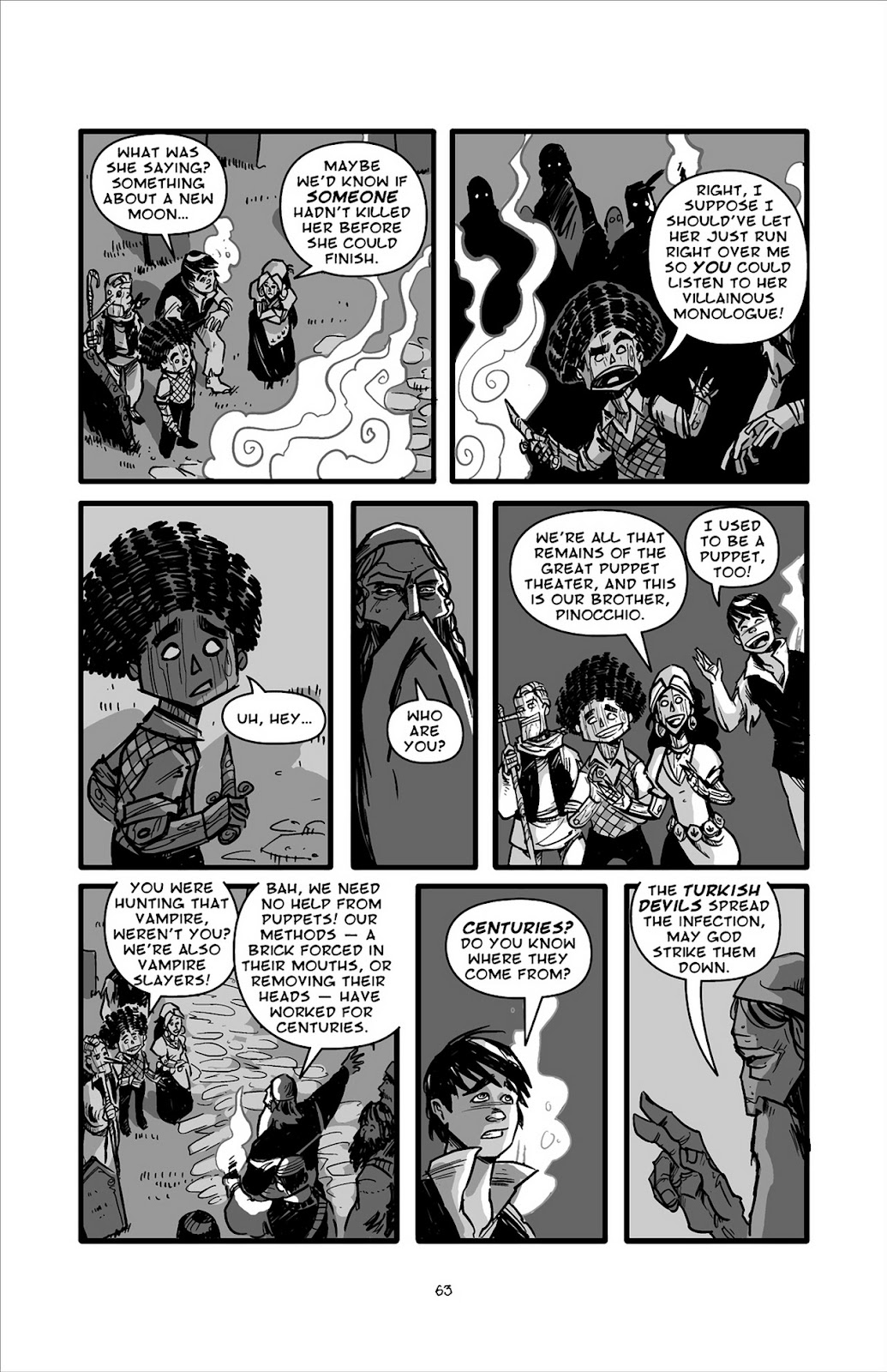 Pinocchio: Vampire Slayer - Of Wood and Blood issue 3 - Page 14