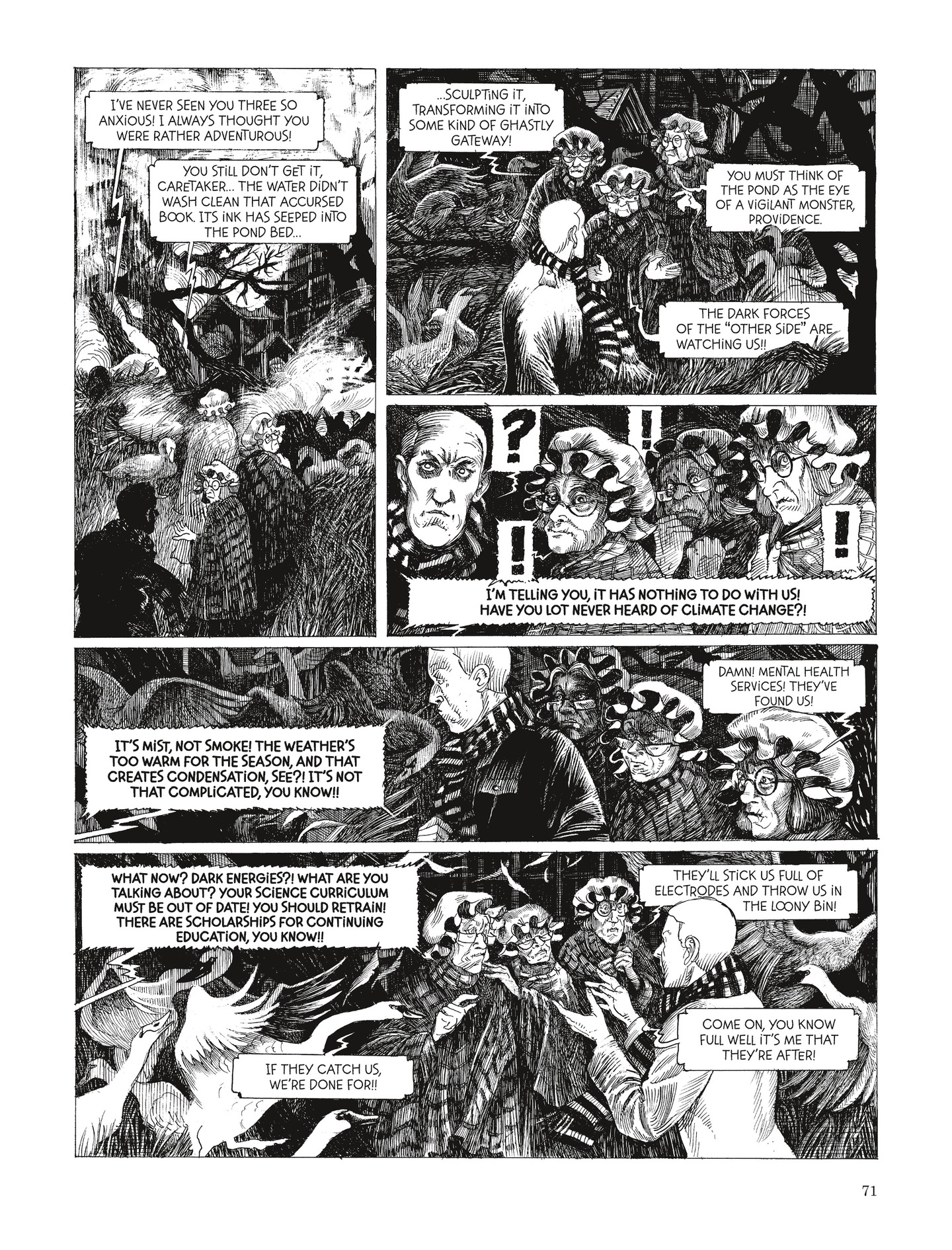 Read online The Monstrous Dreams of Mr. Providence comic -  Issue # TPB - 72