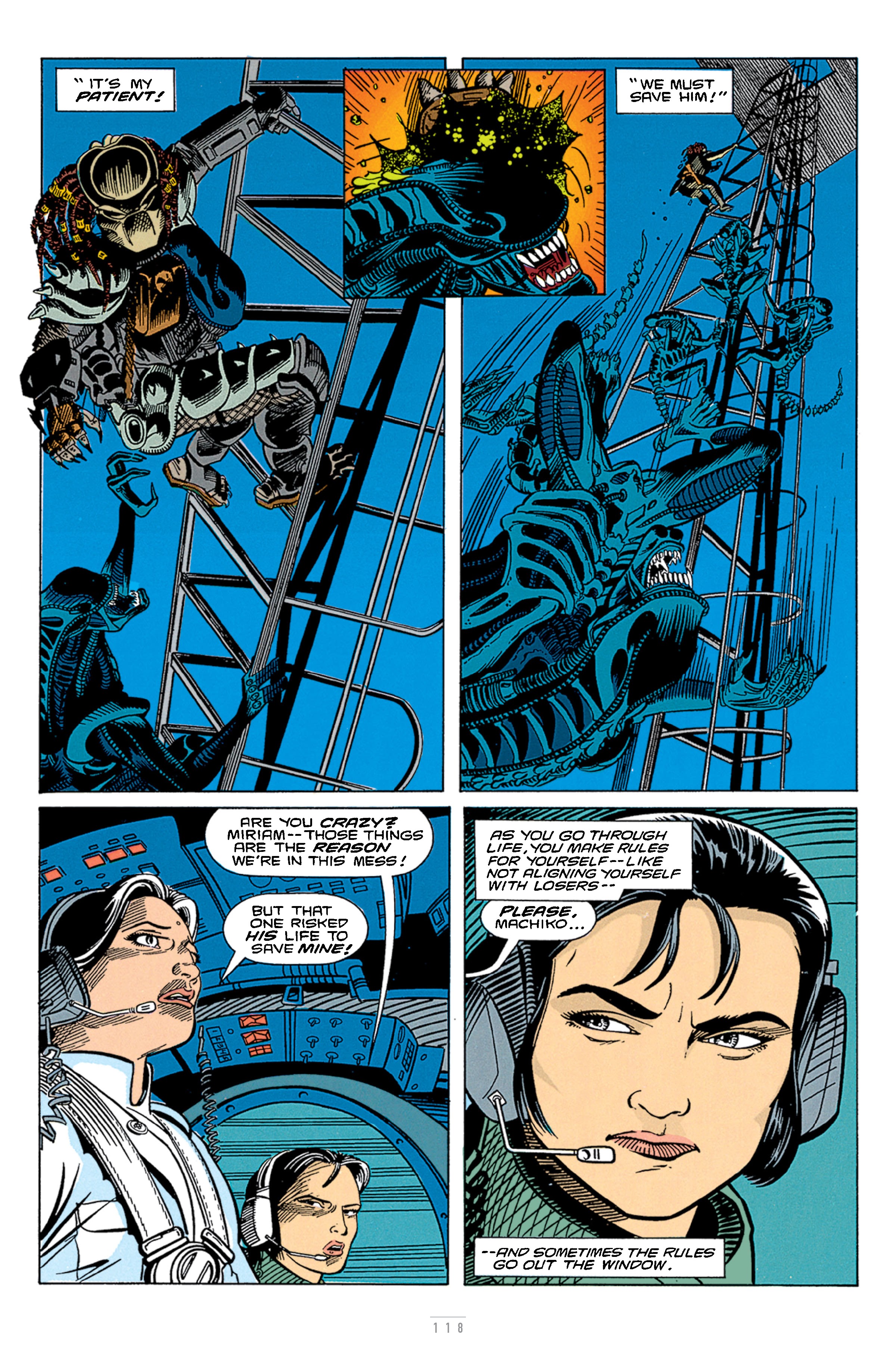 Read online Aliens vs. Predator 30th Anniversary Edition - The Original Comics Series comic -  Issue # TPB (Part 2) - 17