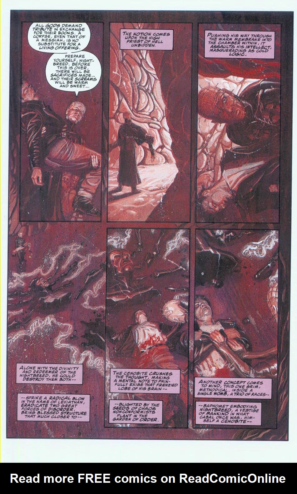 Read online Hellraiser Nightbreed - Jihad comic -  Issue #2 - 34