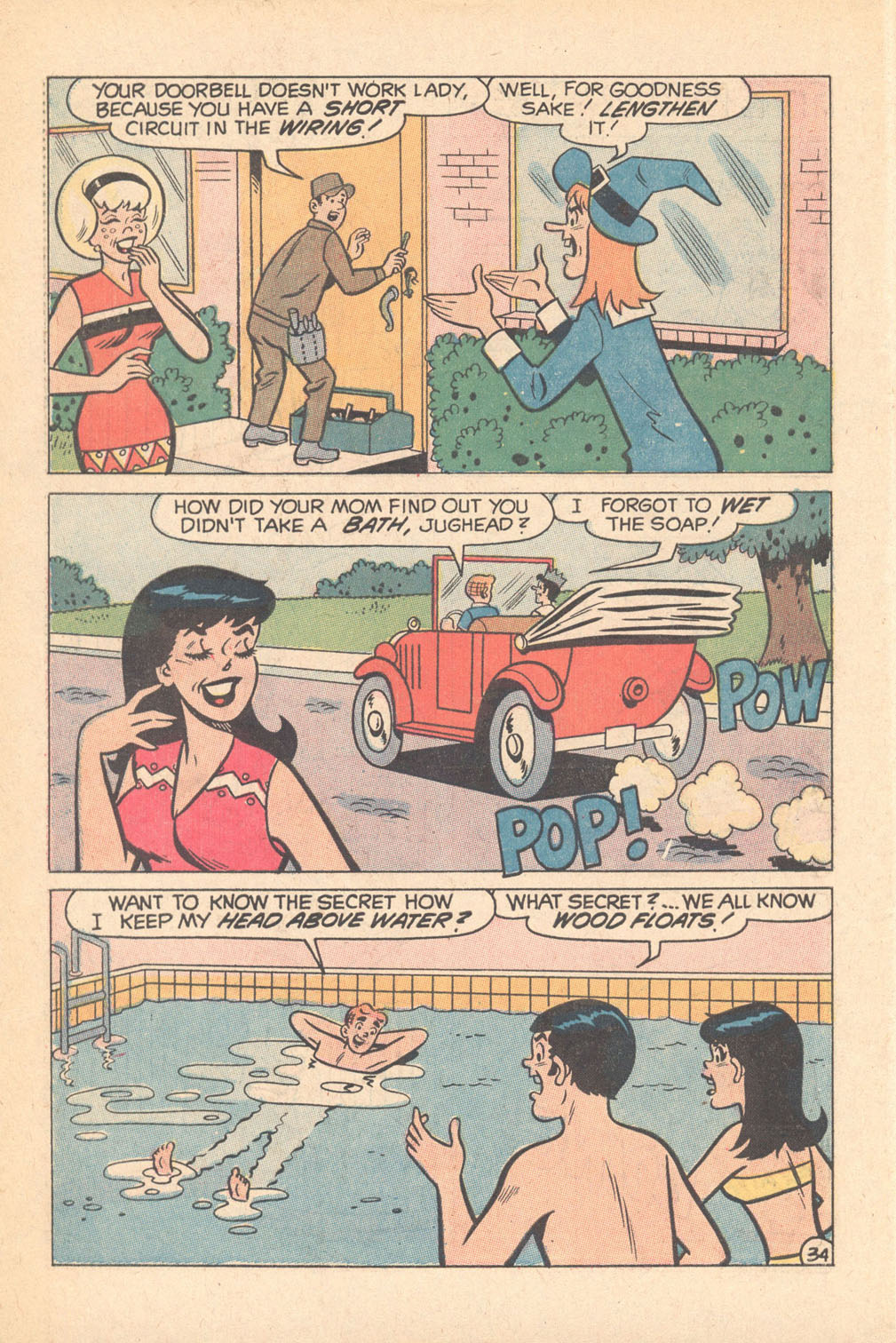 Read online Archie's TV Laugh-Out comic -  Issue #4 - 64