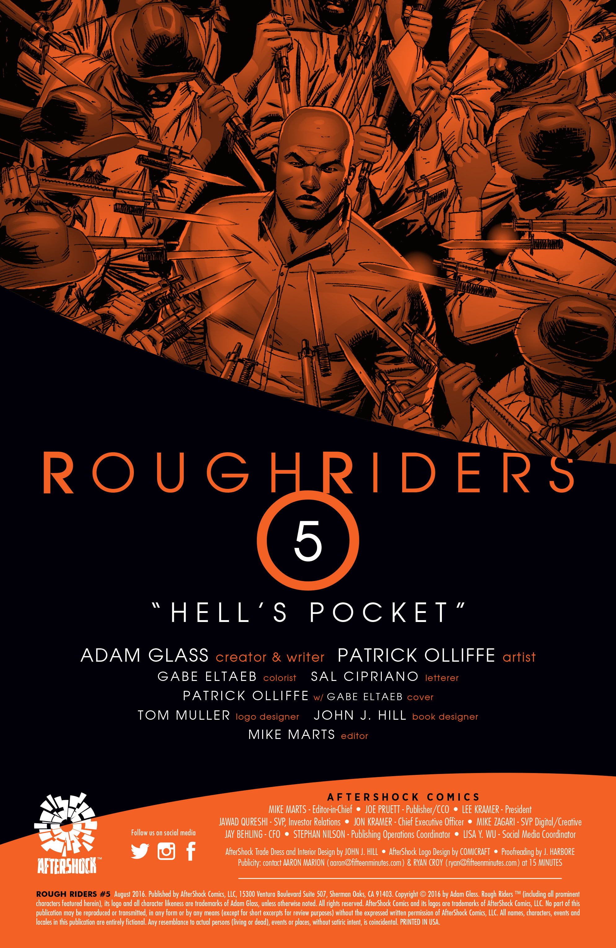 Read online Rough Riders comic -  Issue #5 - 2
