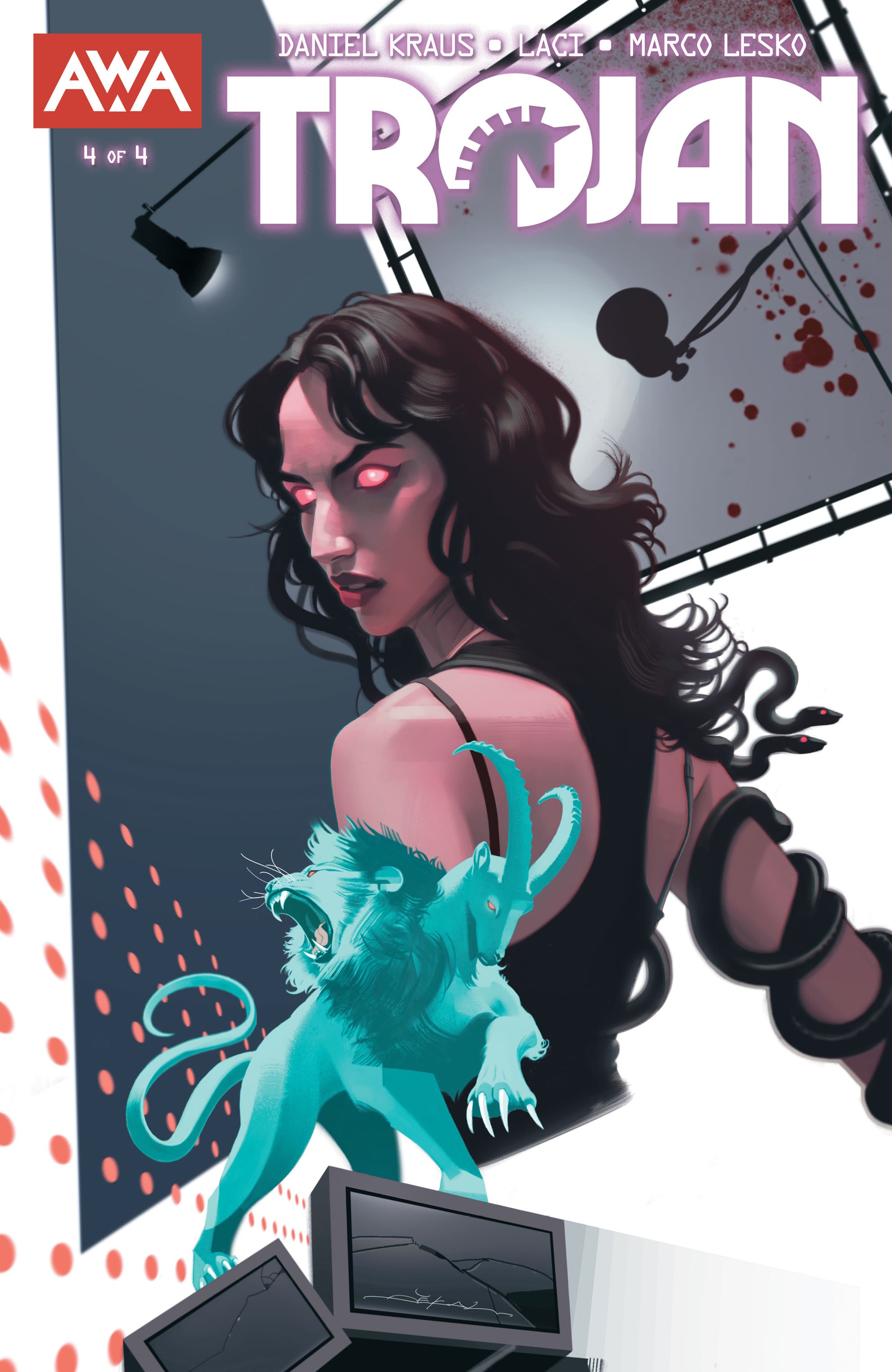 Read online Trojan comic -  Issue #4 - 1